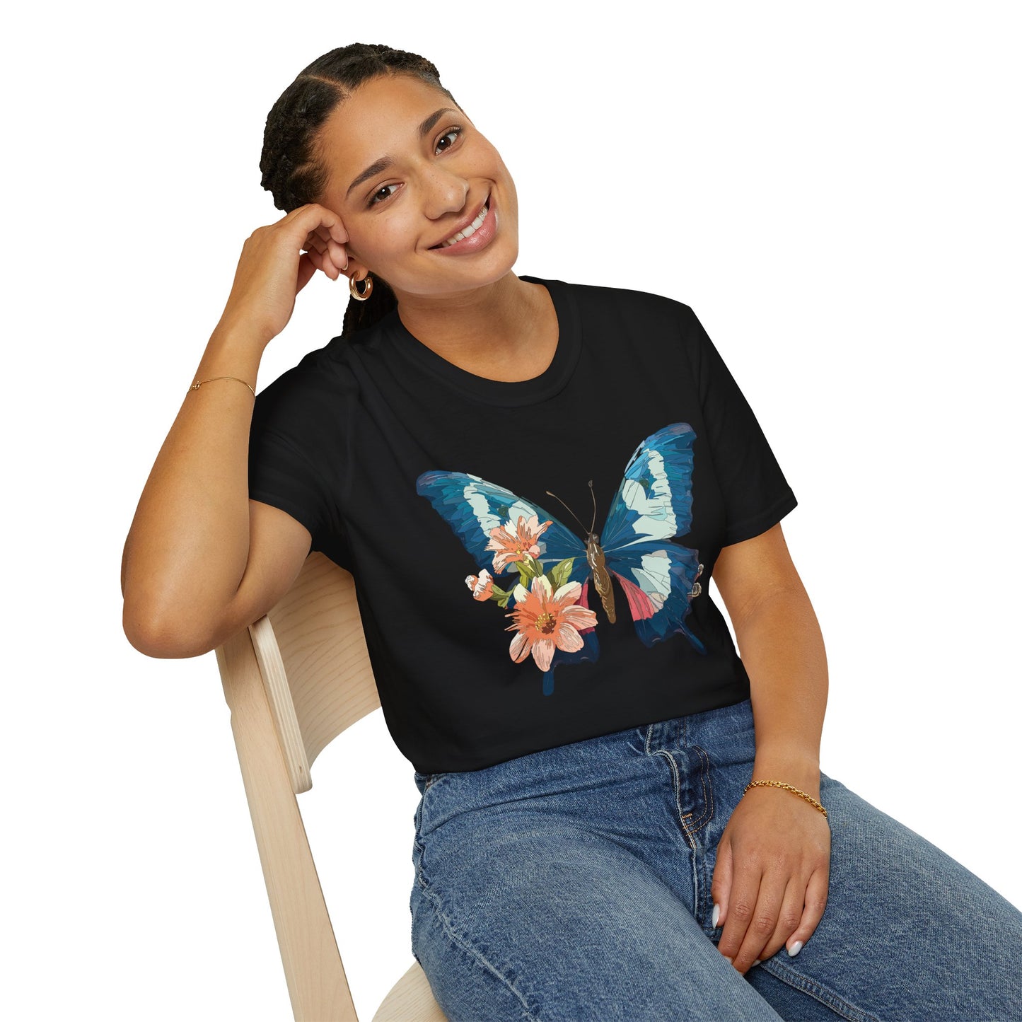 Butterfly Shirt, T Shirt with Butterfly, Monarch Shirt