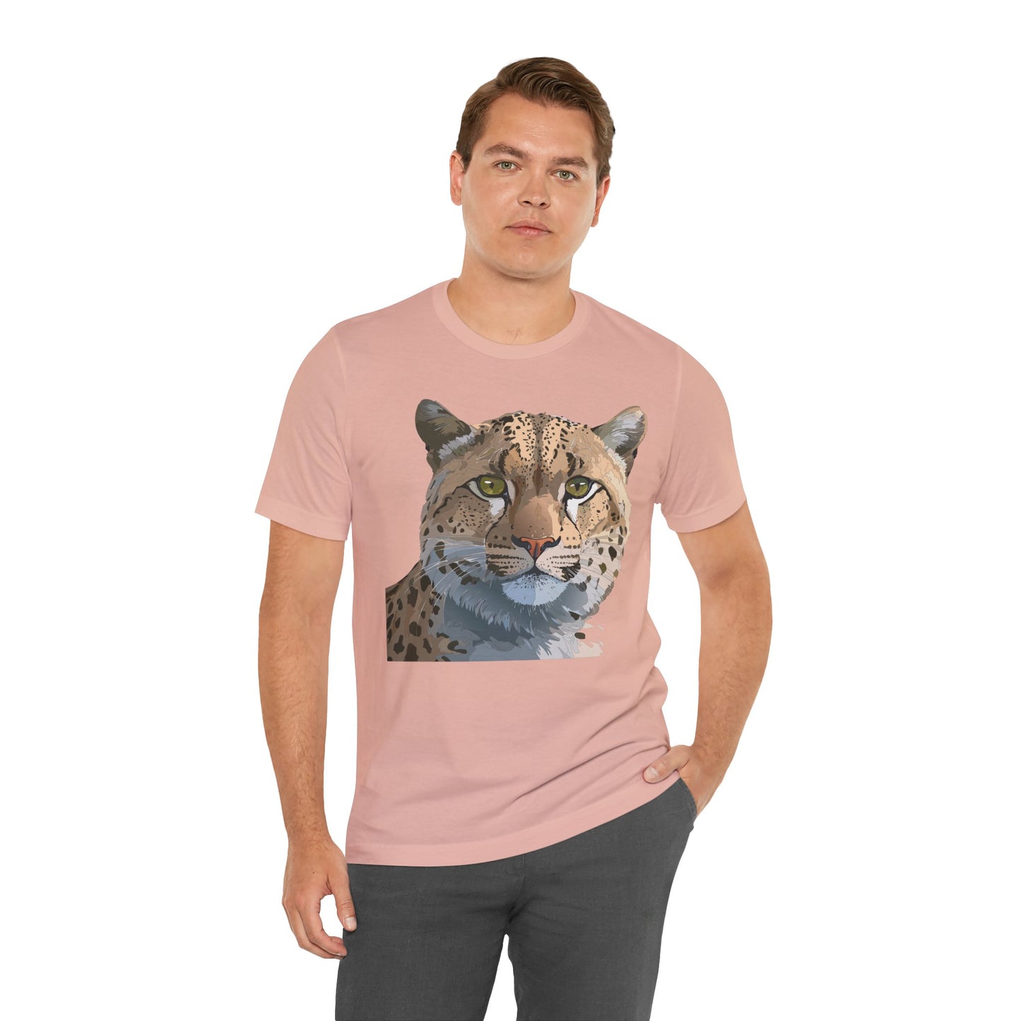 Unisex Animal Shirt, Tee Shirt with Animals, Art Design Tee Shirt, Wild Animals Shirt
