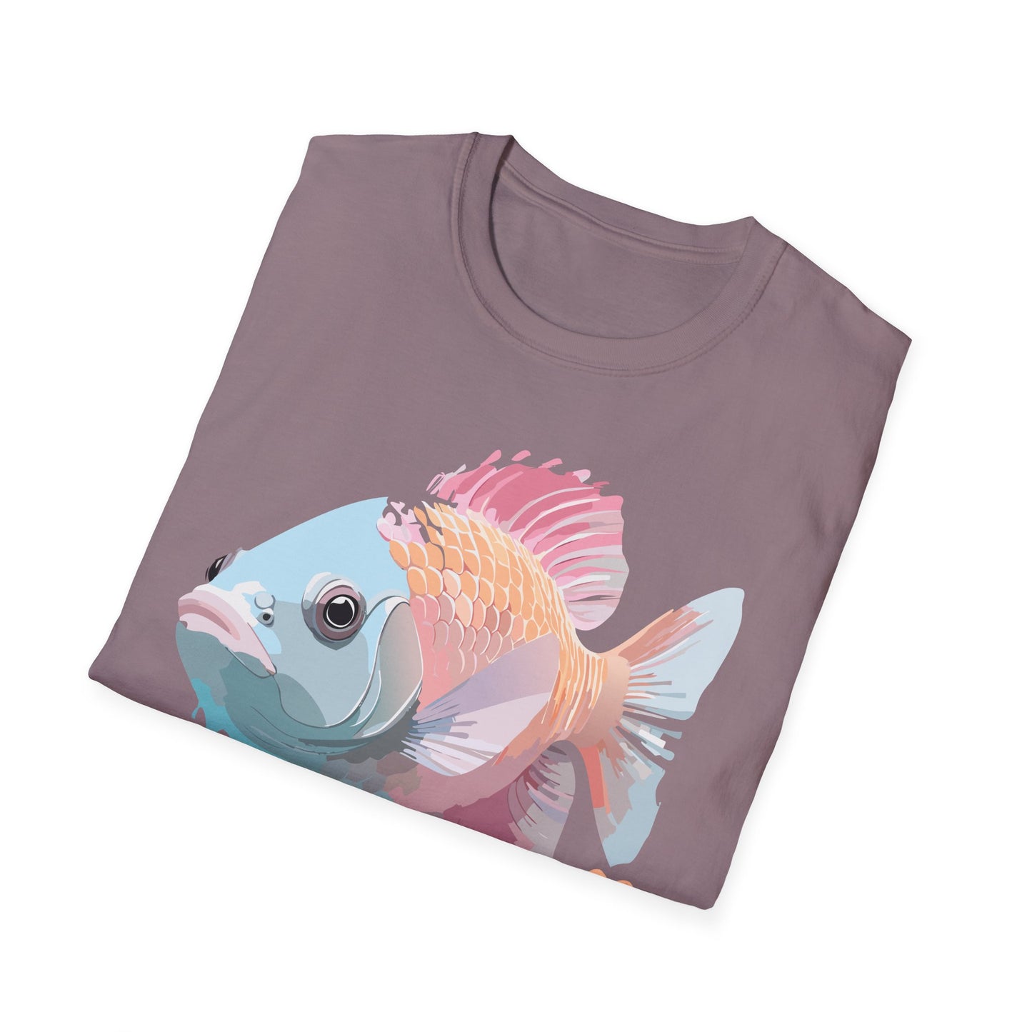 Copy of Fish Art Design Shirt, T Shirt with Fish, Graphic Shirt, Tee Shirt with Graphic Design, Shirt with Fish Graphic Art