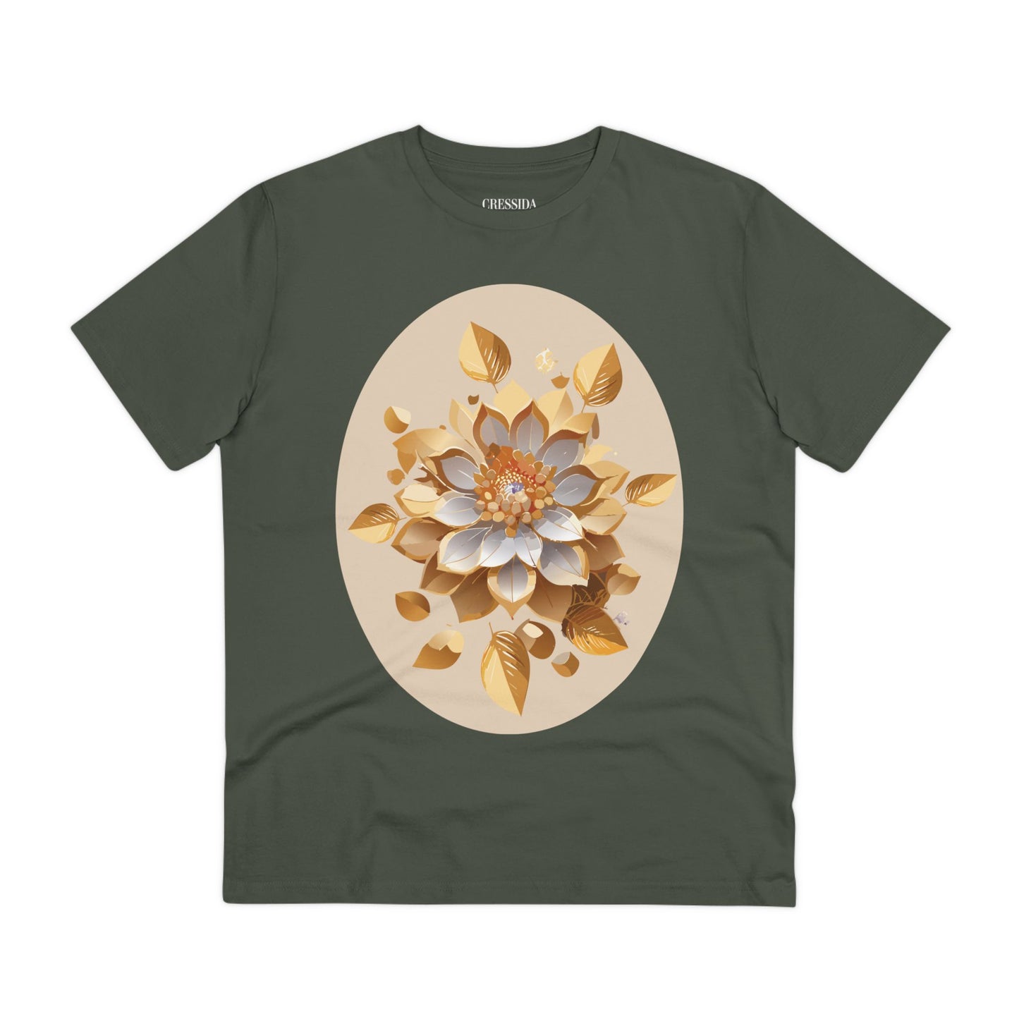 Organic T-shirt with Flower