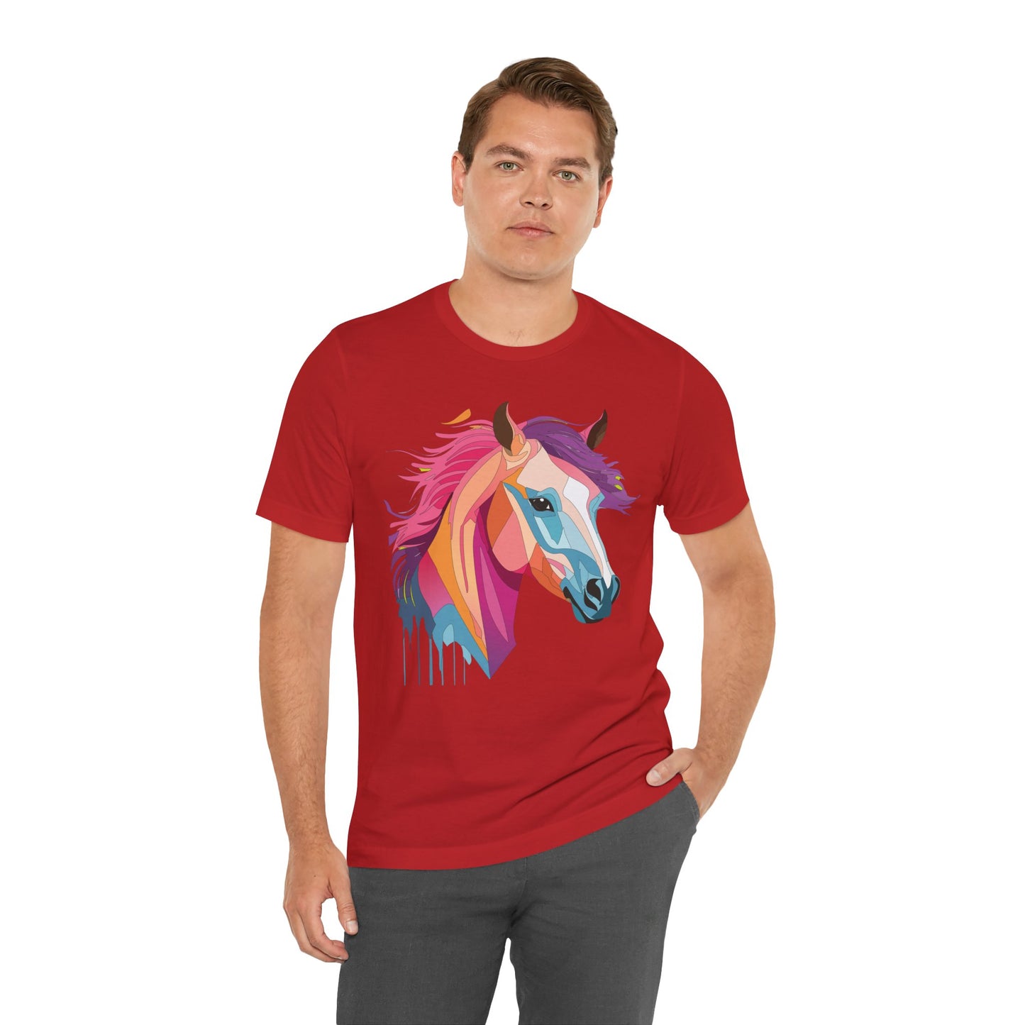 Unisex Animal Shirt, Tee Shirt with Animals, Art Design Tee Shirt, Wild Animals Shirt
