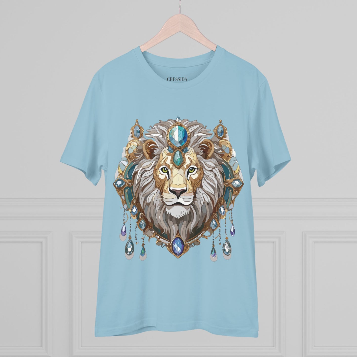 Organic T-shirt with Animals - Lion