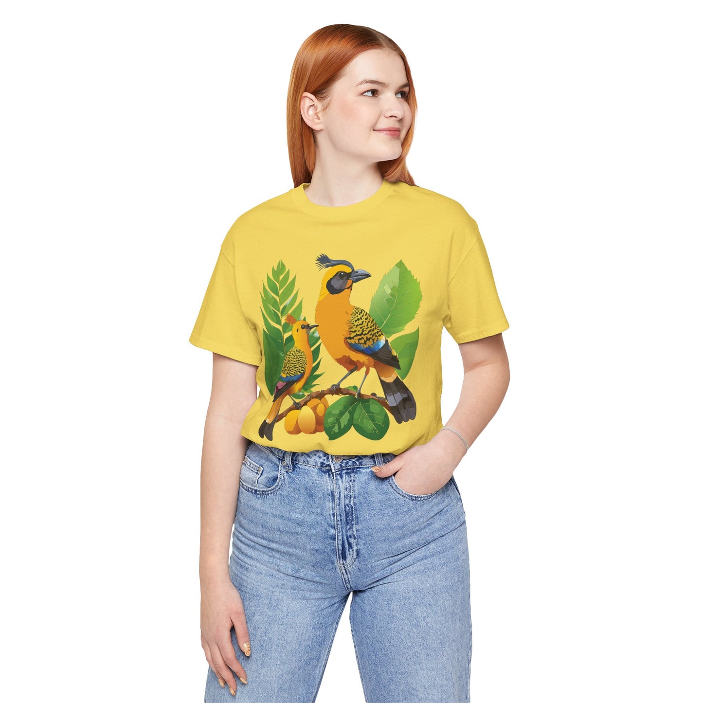 Unisex Animal Shirt, Tee Shirt with Animals, Art Design Tee Shirt, Wild Animals Shirt
