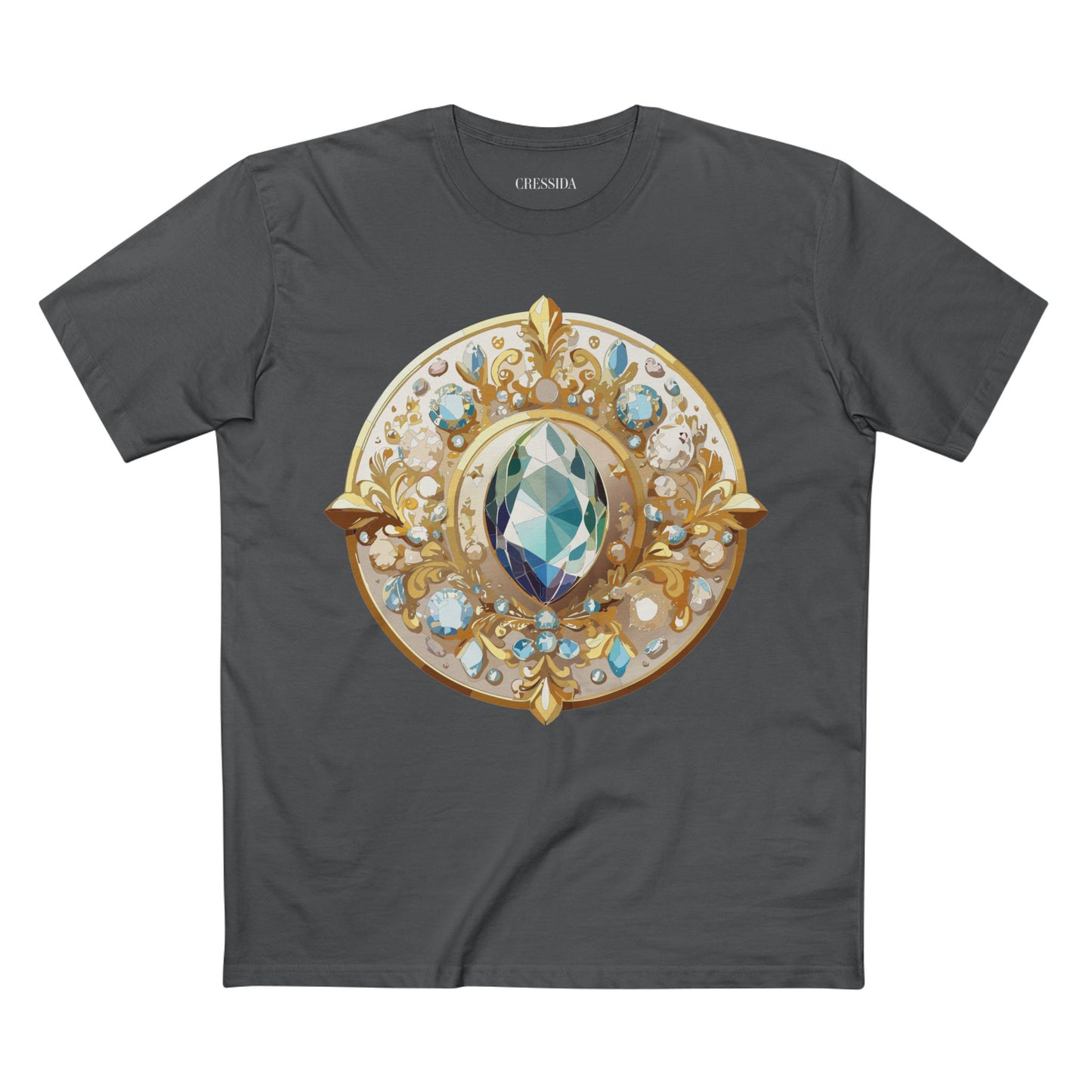 Medallion Shirt, Shirt with Medallion, Tee Shirt with Medal