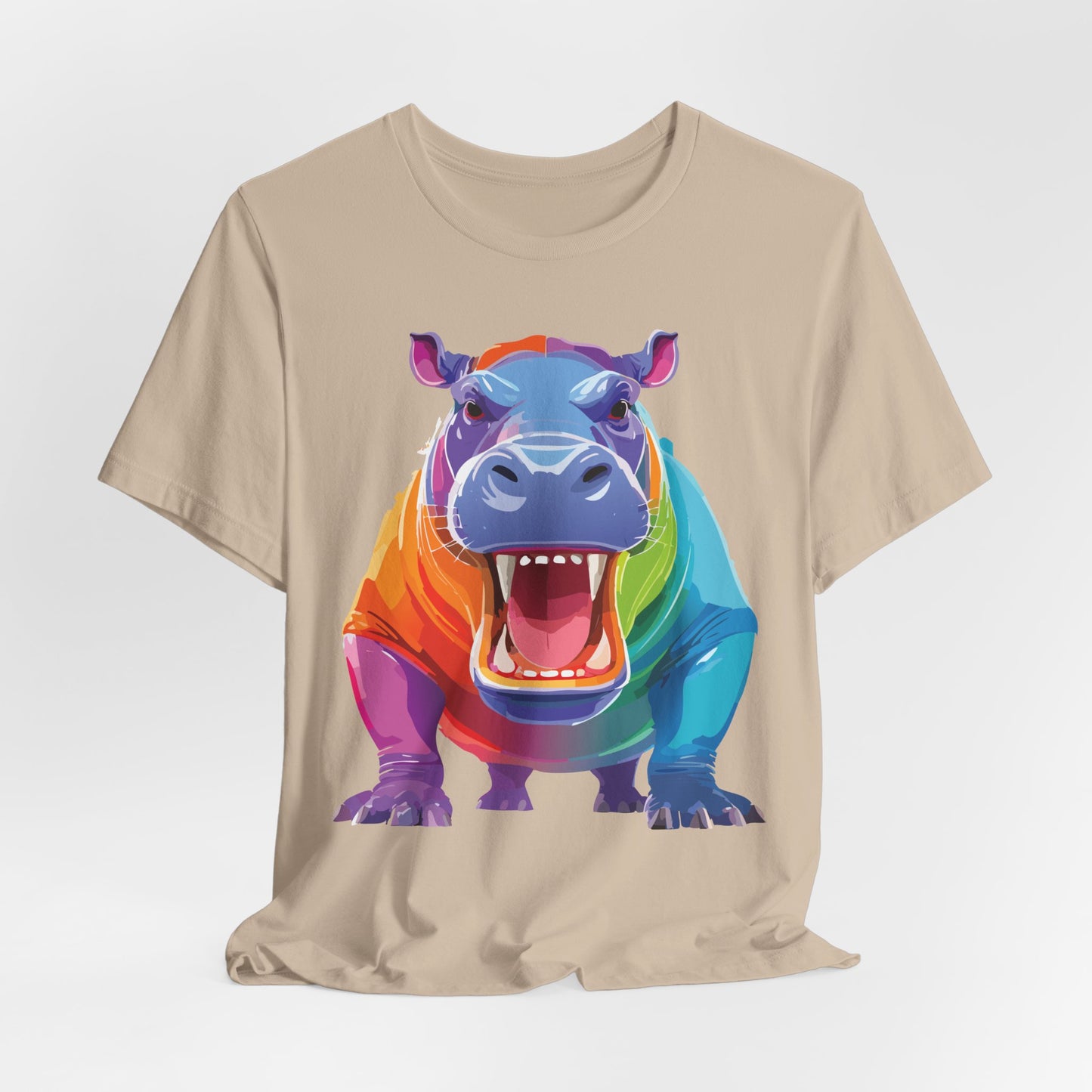 Unisex Animal Shirt, Tee Shirt with Animals, Art Design Tee Shirt, Wild Animals Shirt
