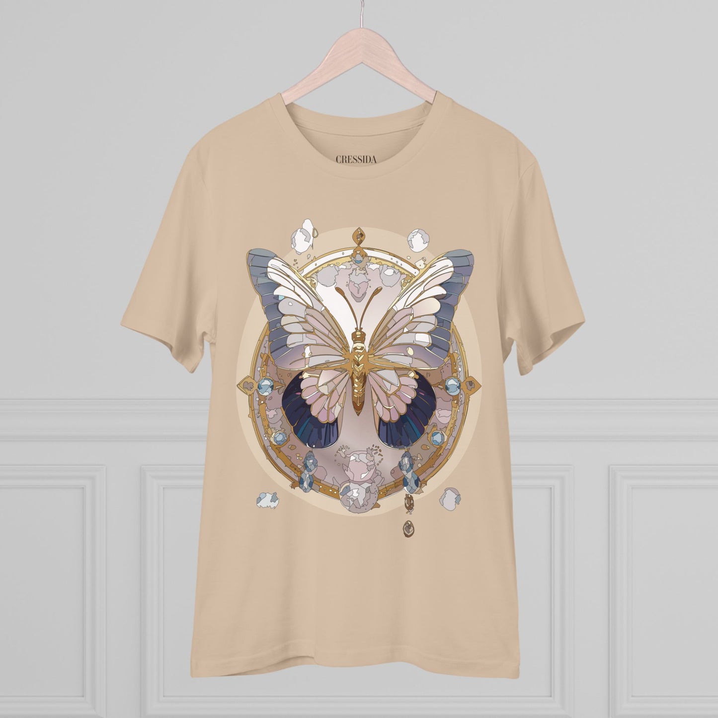 Bio-T-Shirt mit Schmetterling