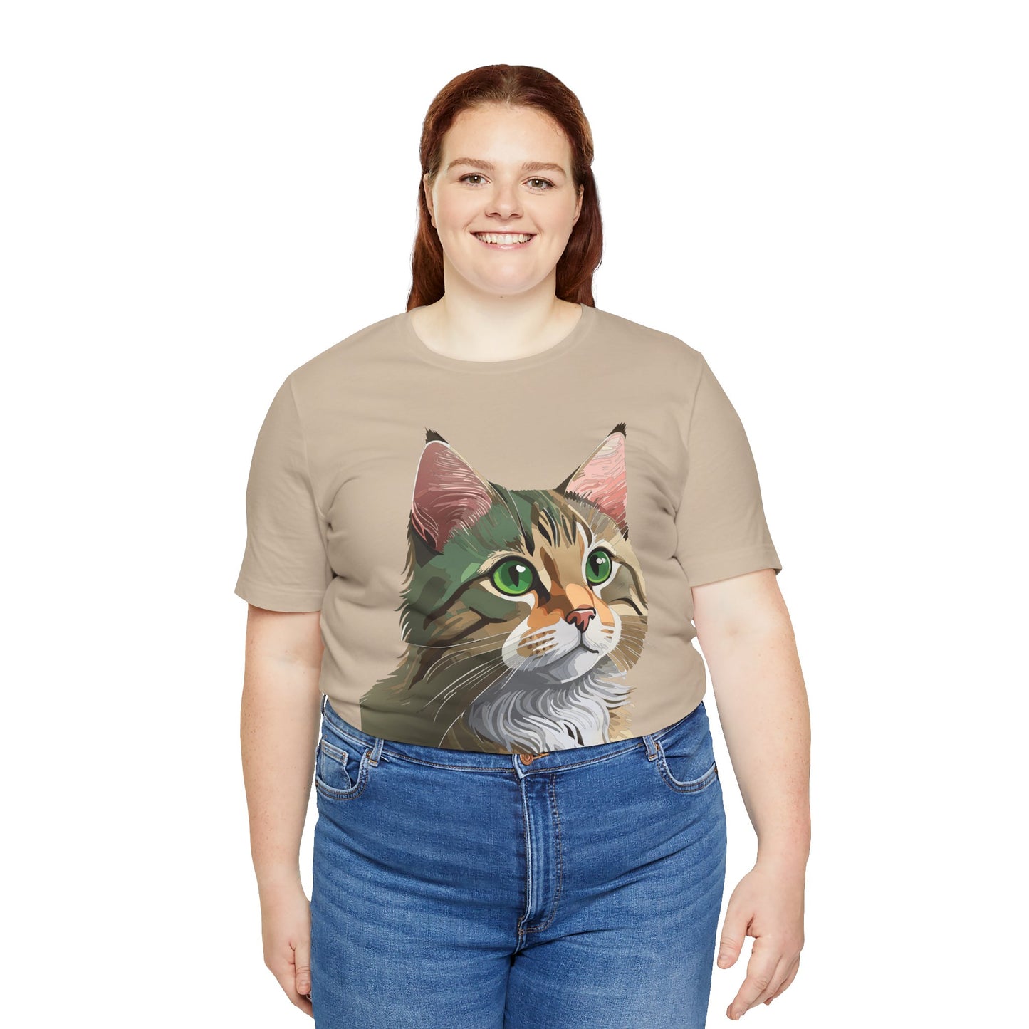 Unisex Animal Shirt, Tee Shirt with Animals, Art Design Tee Shirt, Wild Animals Shirt