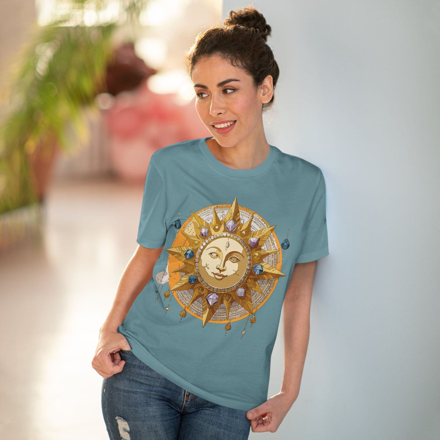 Organic T-shirt with Sun