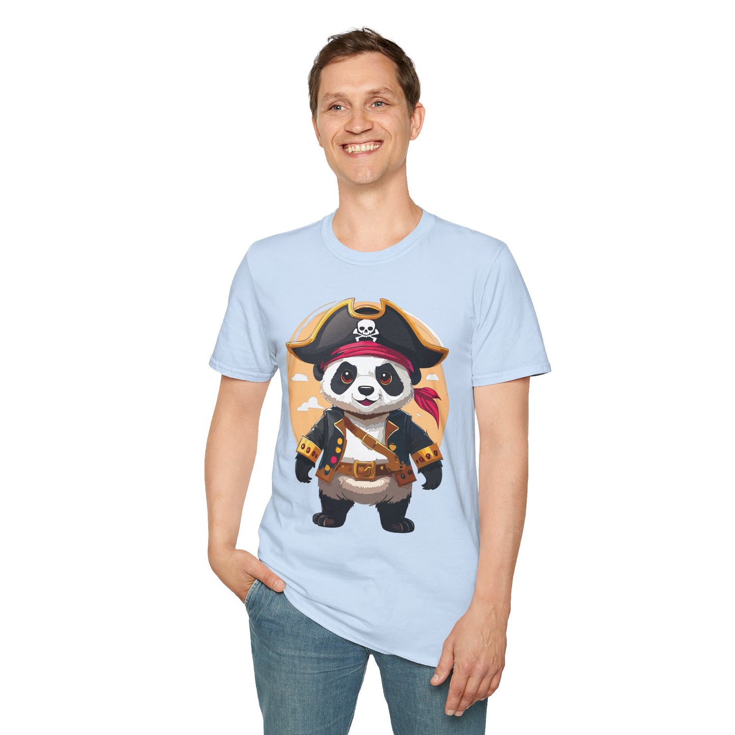 Panda Shirt, T Shirt with Panda, Animal Shirt, Tee Shirt with Animals