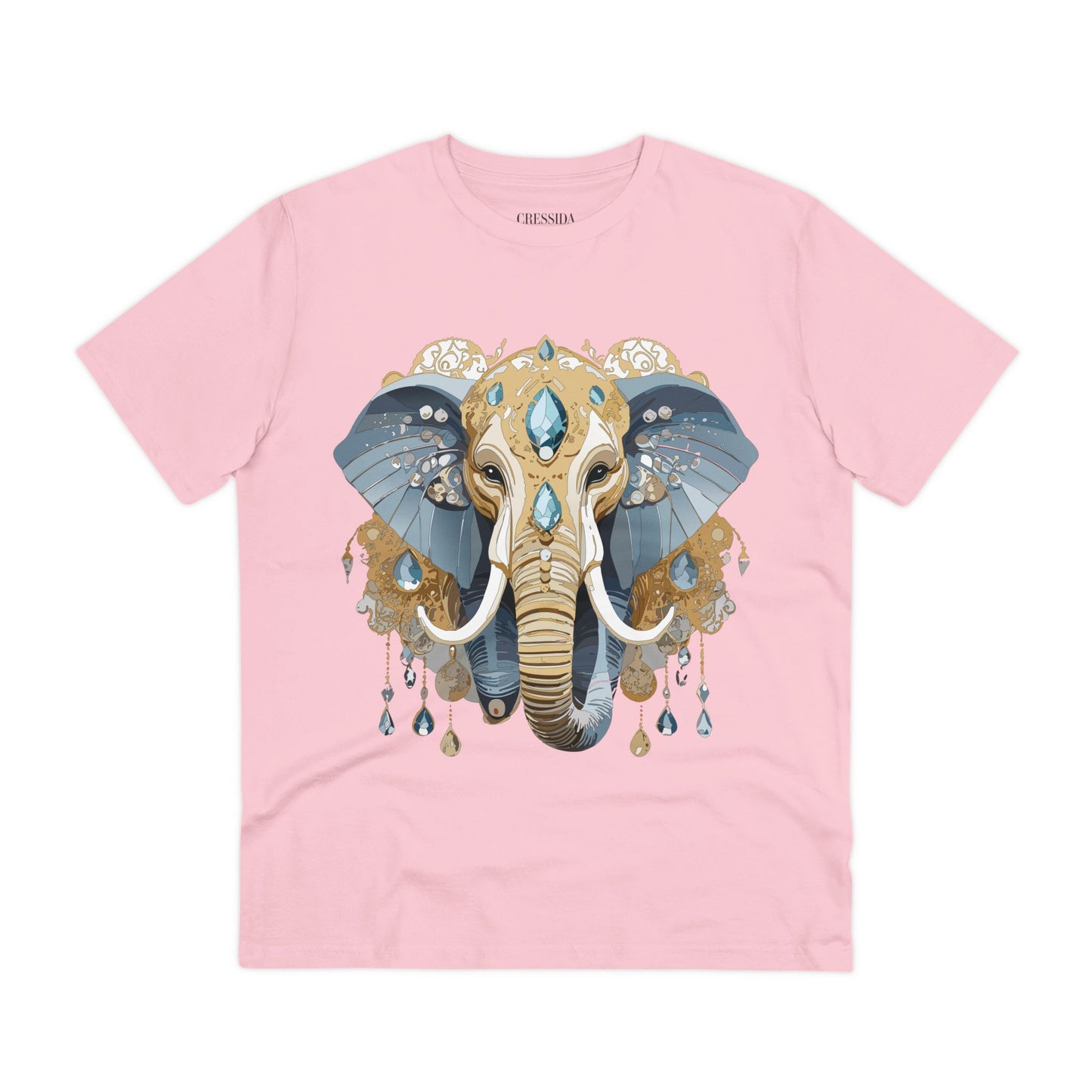 Organic T-shirt with Animals - Elephant