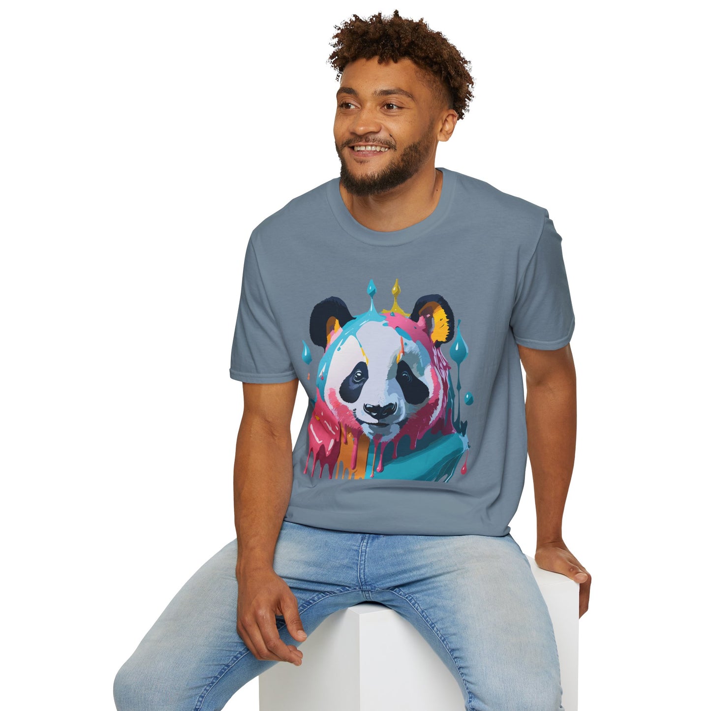 Panda Shirt, T Shirt with Panda, Animal Shirt, Tee Shirt with Animals