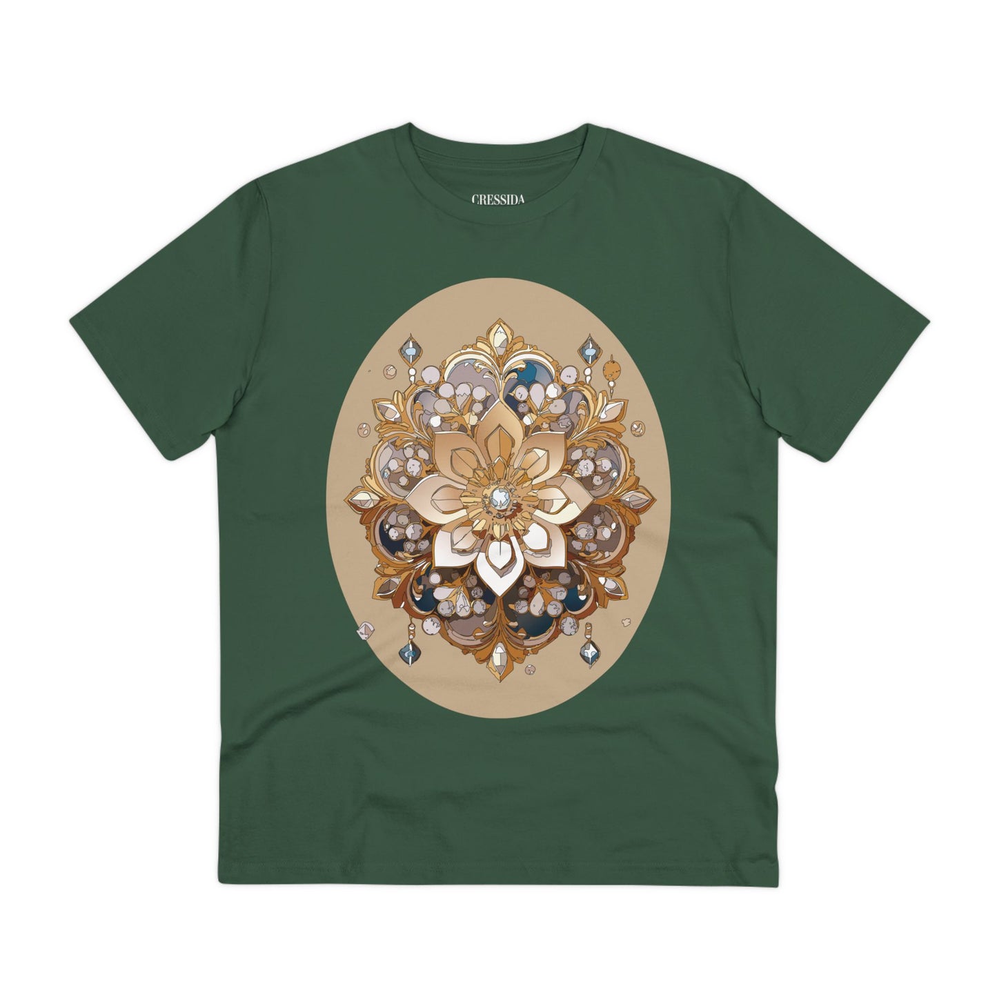 Organic T-shirt with Flower