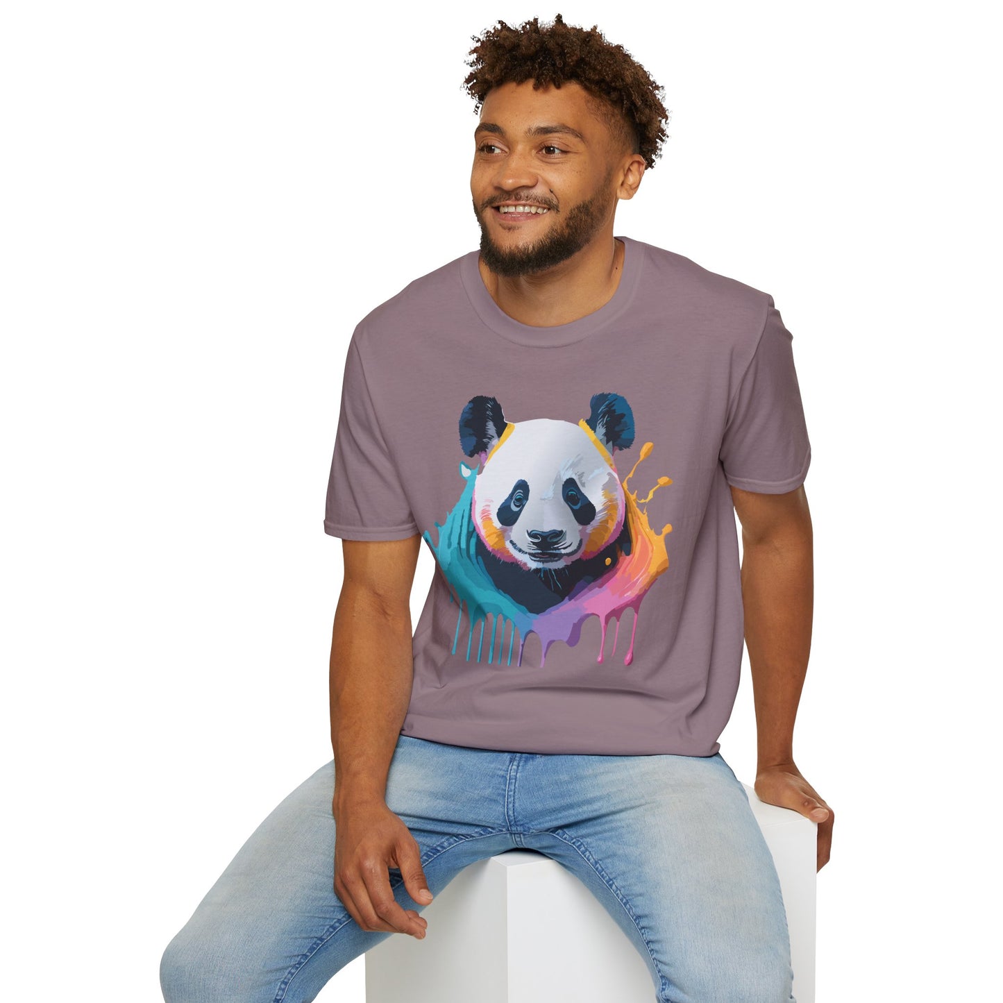 Panda Shirt, T Shirt with Panda, Animal Shirt, Tee Shirt with Animals