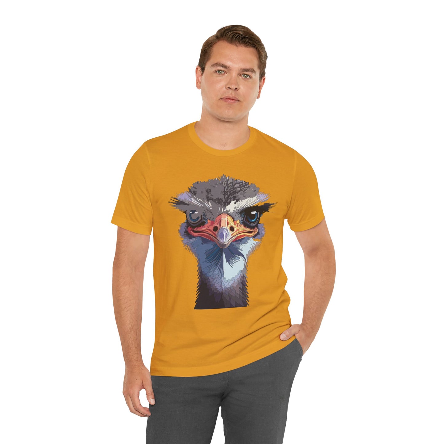Unisex Animal Shirt, Tee Shirt with Animals, Art Design Tee Shirt, Wild Animals Shirt