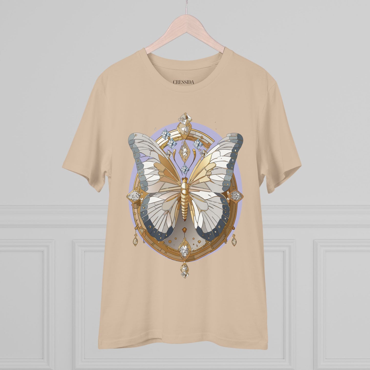 Organic T-shirt with Butterfly