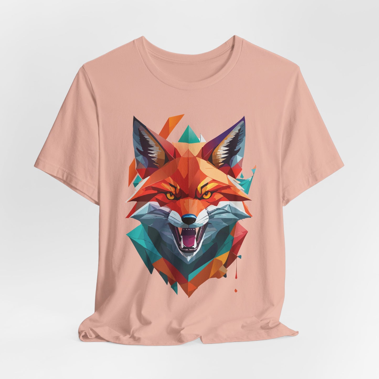 Unisex Animal Shirt, Tee Shirt with Animals, Art Design Tee Shirt, Wild Animals Shirt