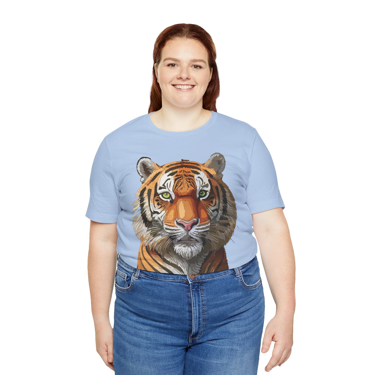 Unisex Animal Shirt, Tee Shirt with Animals, Art Design Tee Shirt, Wild Animals Shirt
