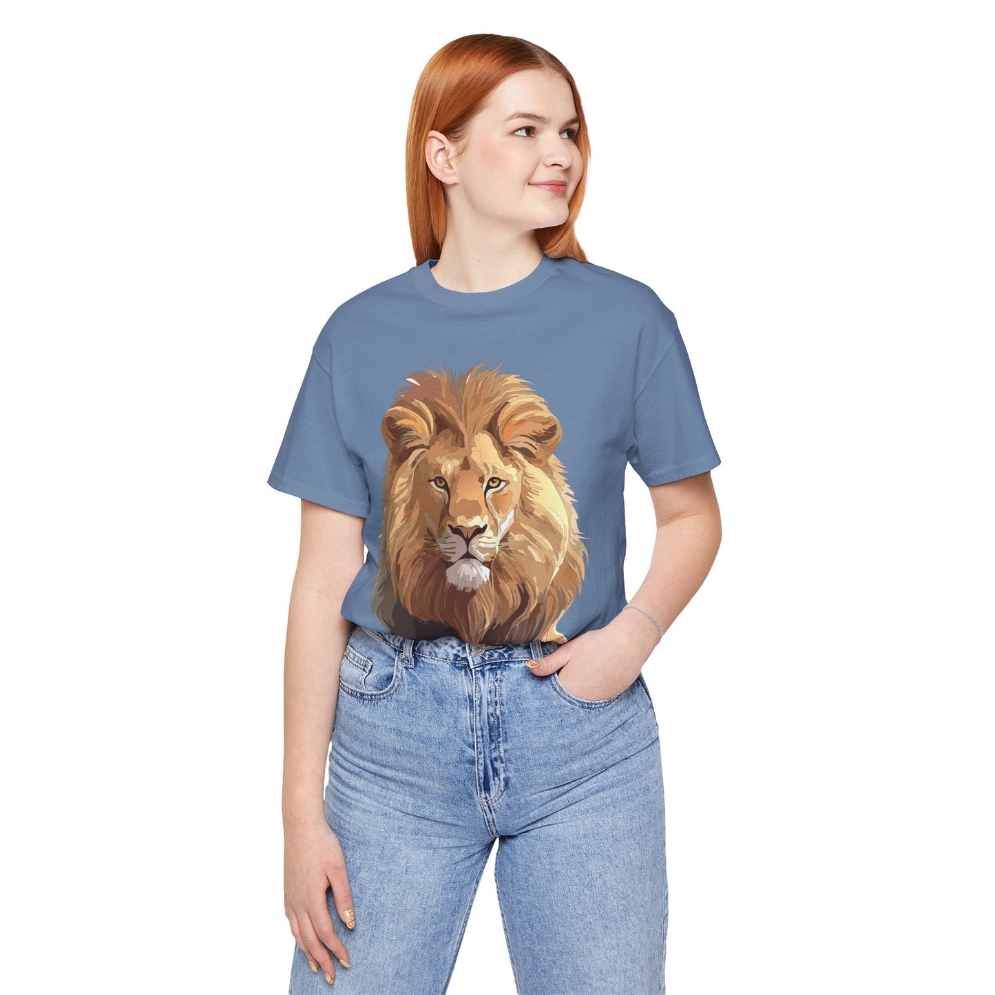 Unisex Animal Shirt, Tee Shirt with Animals, Art Design Tee Shirt, Wild Animals Shirt