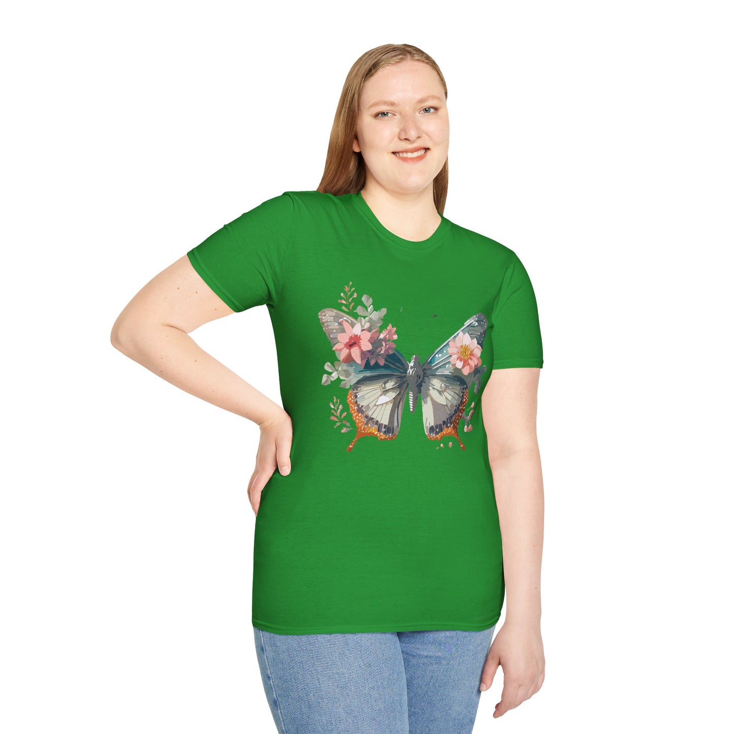 Butterfly Shirt, T Shirt with Butterfly, Monarch Shirt