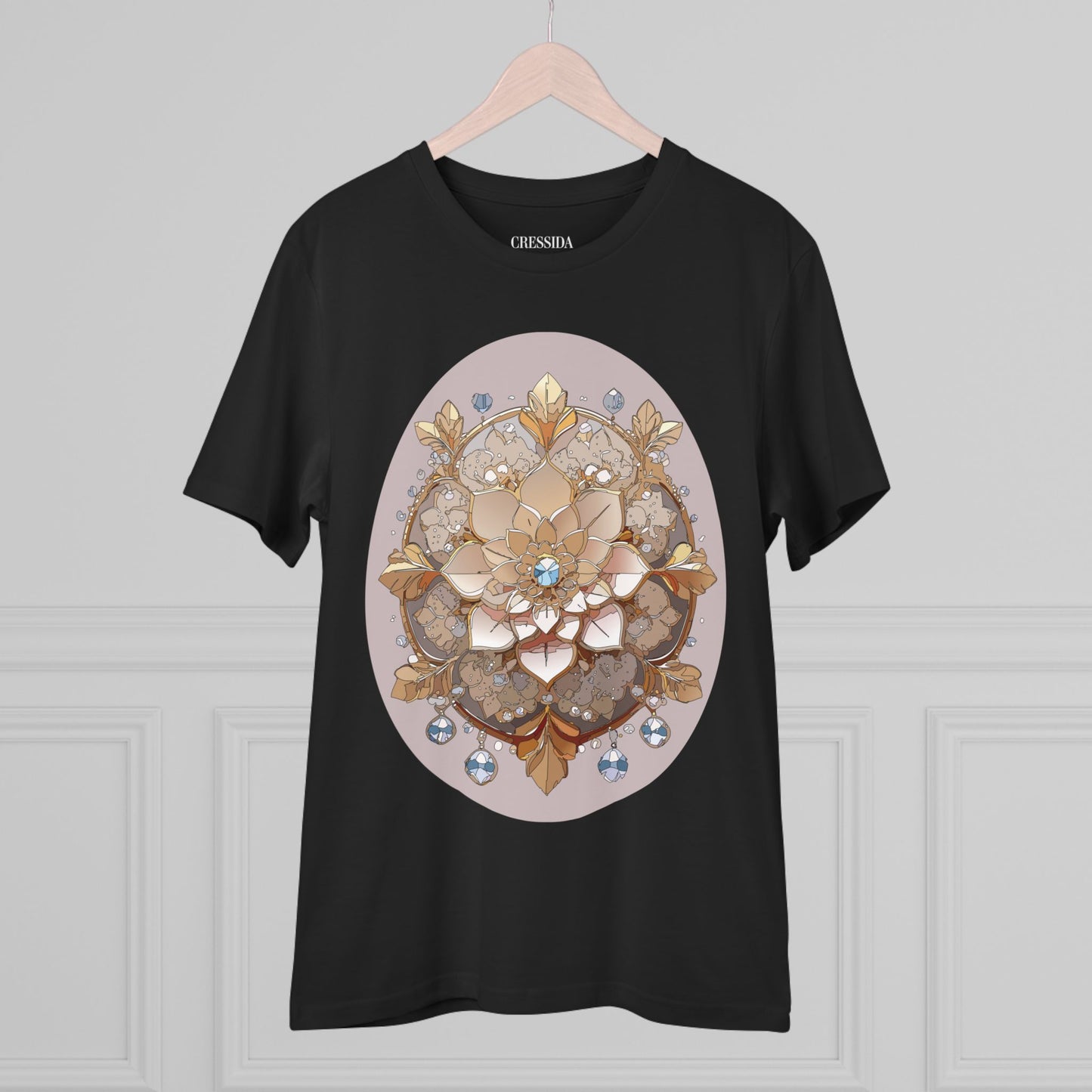 Organic T-shirt with Flower