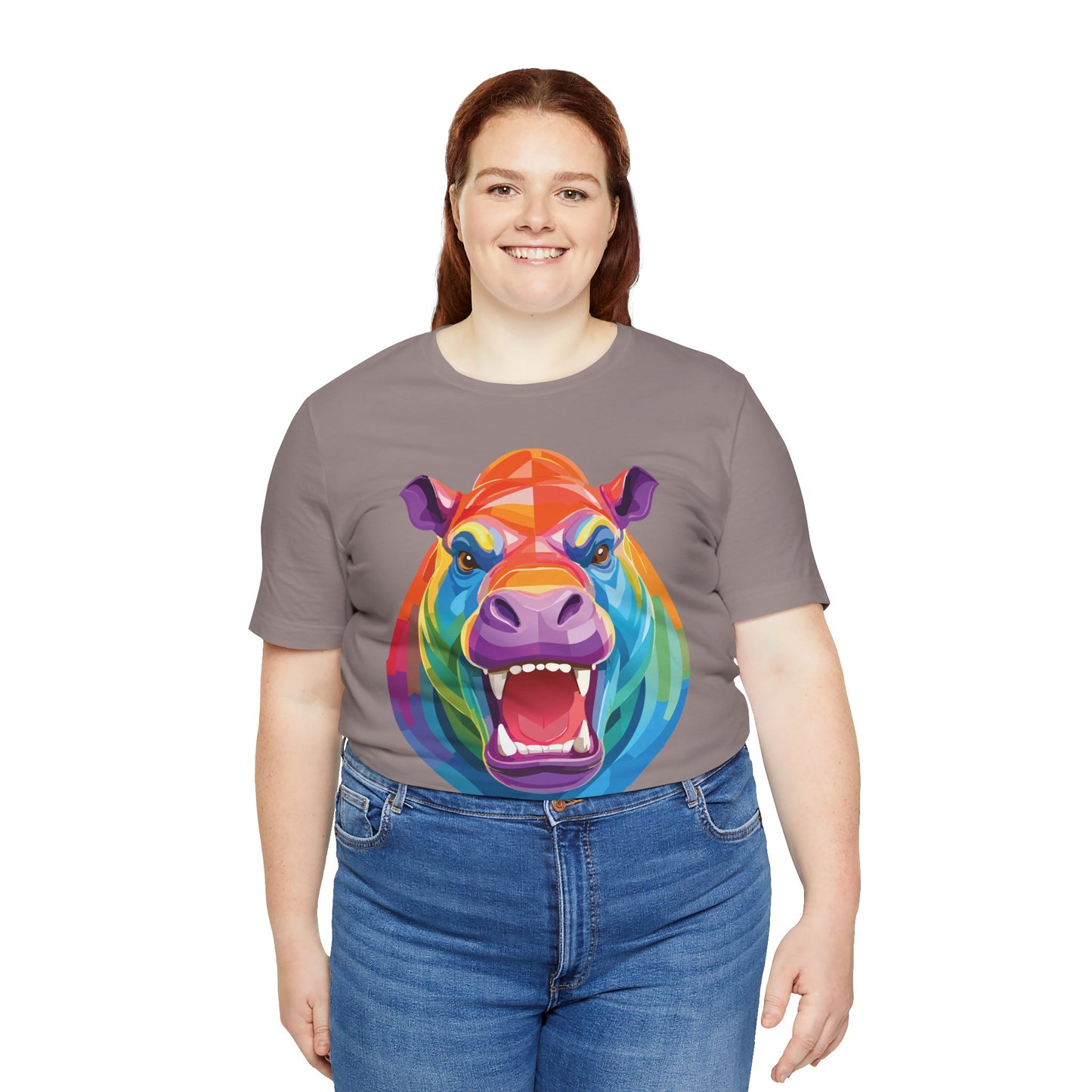 Unisex Animal Shirt, Tee Shirt with Animals, Art Design Tee Shirt, Wild Animals Shirt