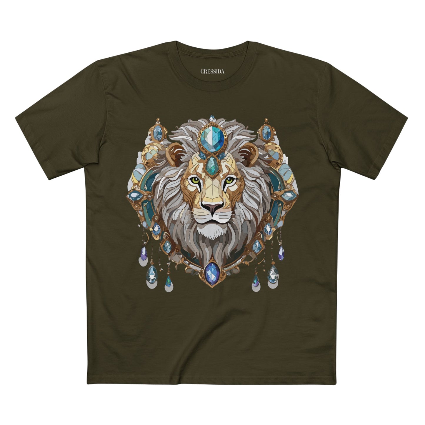 Animal Shirt, Shirt with Animals, Tee Shirt with Antique Animal Medallion