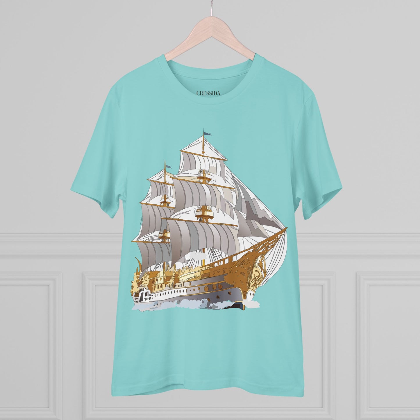 Organic T-shirt with Ship