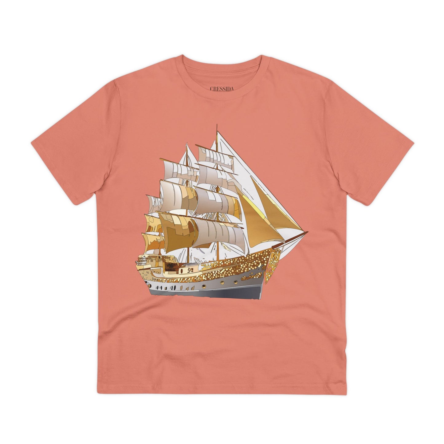 Organic T-shirt with Ship