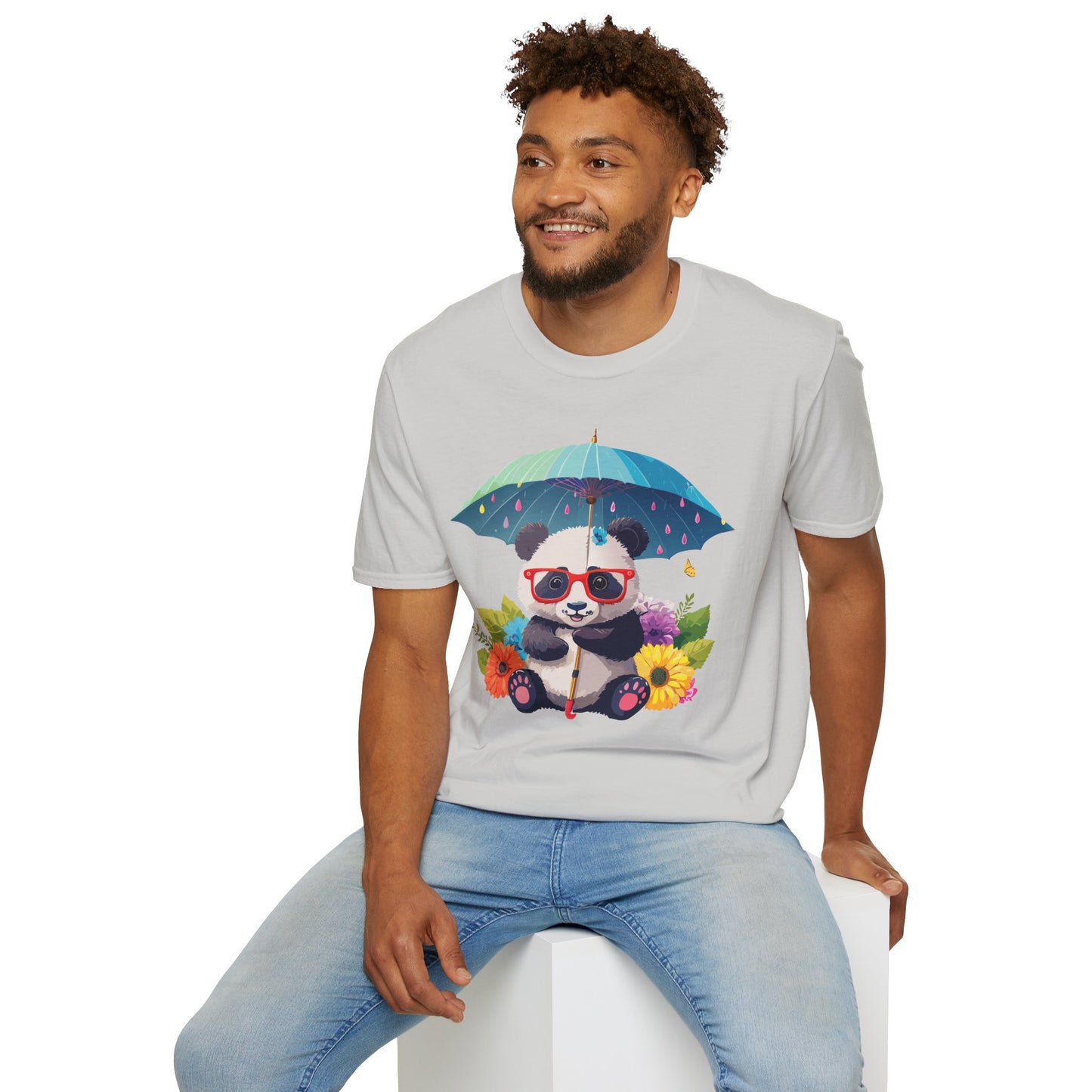 Panda Shirt, T Shirt with Panda, Animal Shirt, Tee Shirt with Animals