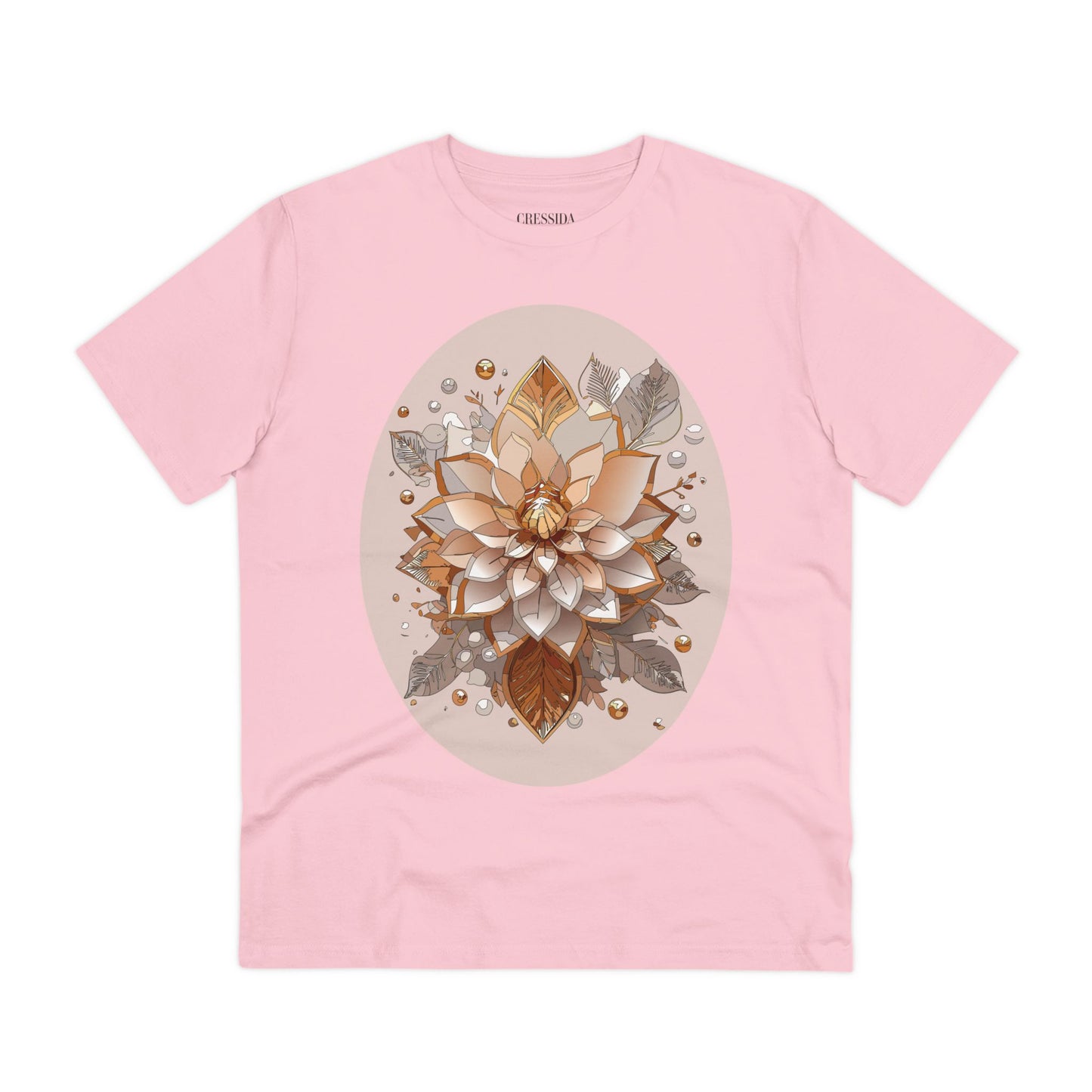 Organic T-shirt with Flower