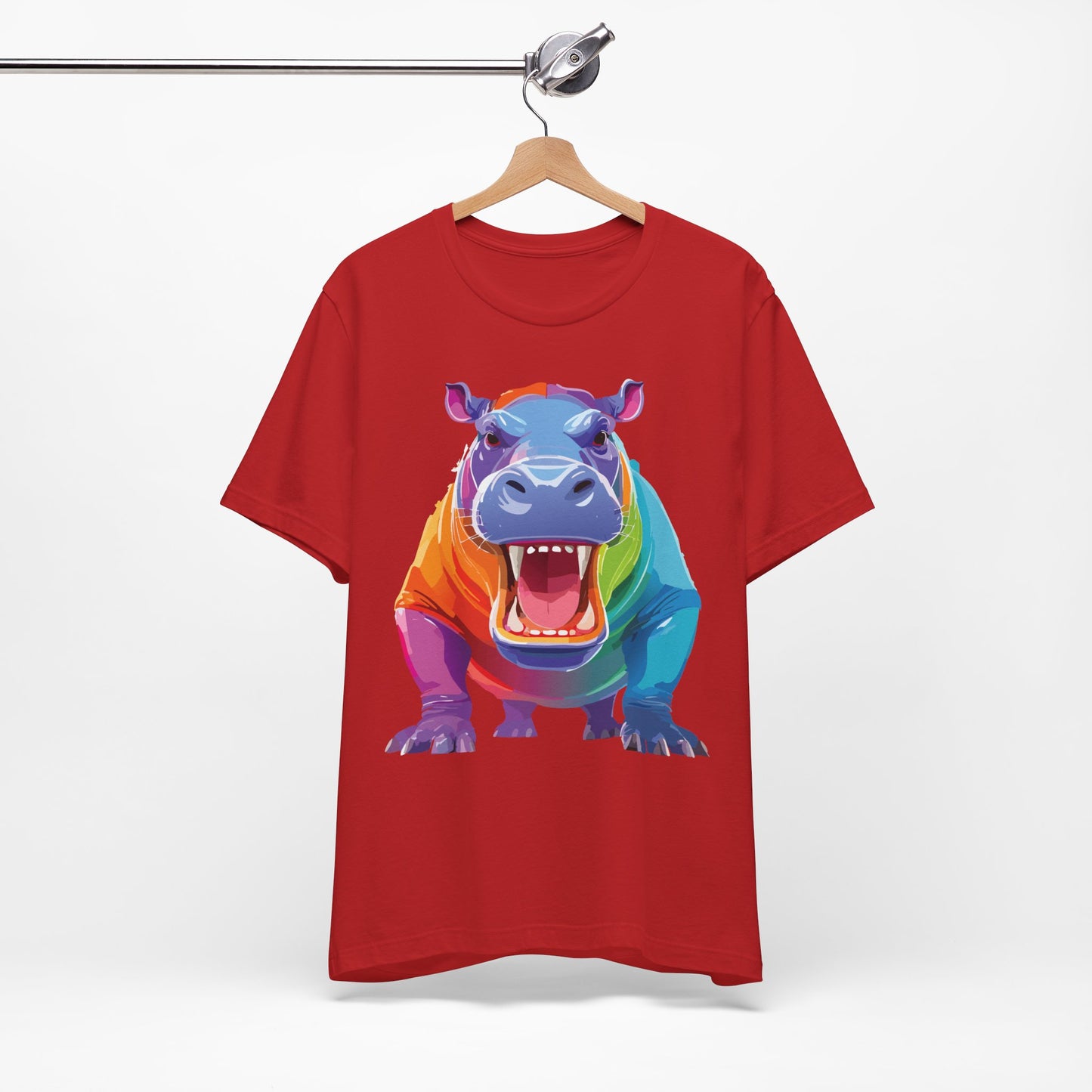 Unisex Animal Shirt, Tee Shirt with Animals, Art Design Tee Shirt, Wild Animals Shirt