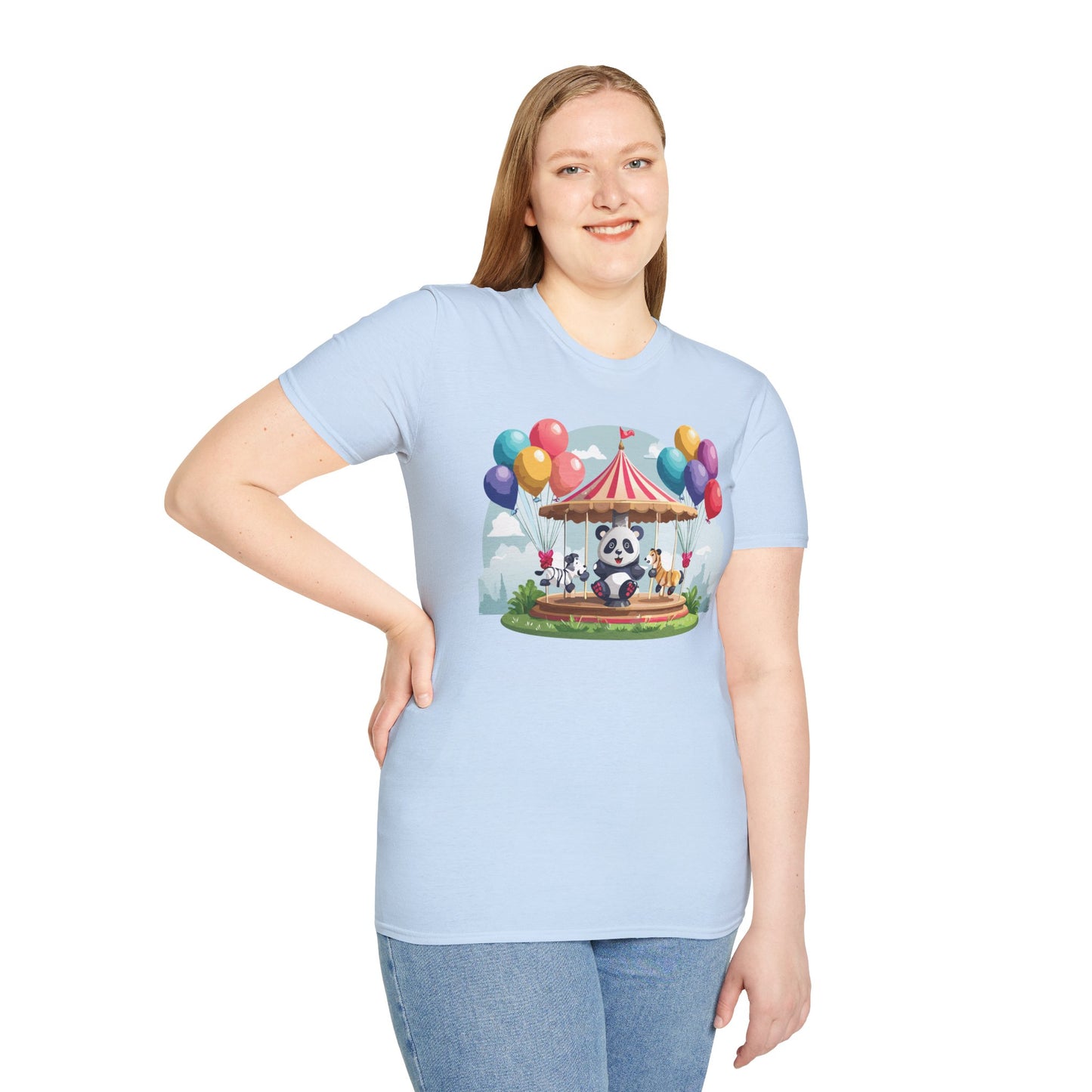 Panda Shirt, T Shirt with Panda, Animal Shirt, Tee Shirt with Animals