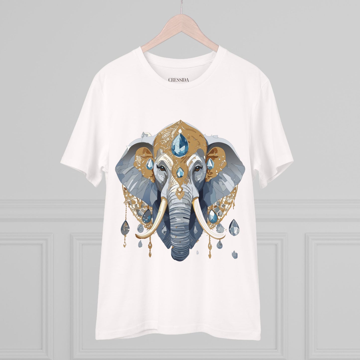 Organic T-shirt with Animals - Elephant