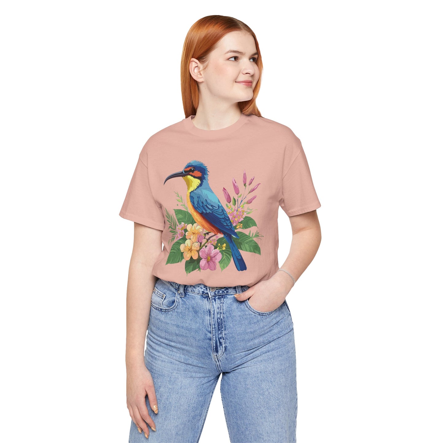 Unisex Animal Shirt, Tee Shirt with Animals, Art Design Tee Shirt, Wild Animals Shirt