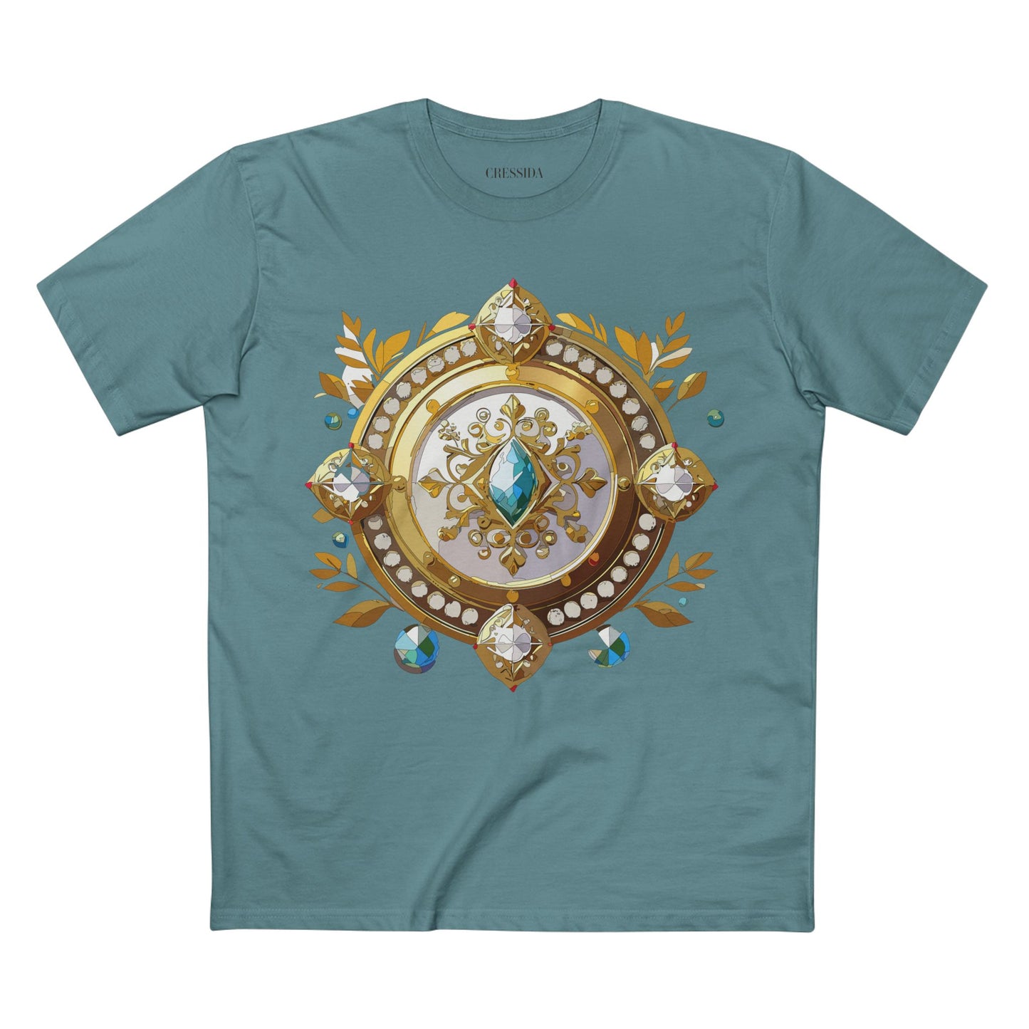 Medallion Shirt, Shirt with Medallion, Tee Shirt with Medal