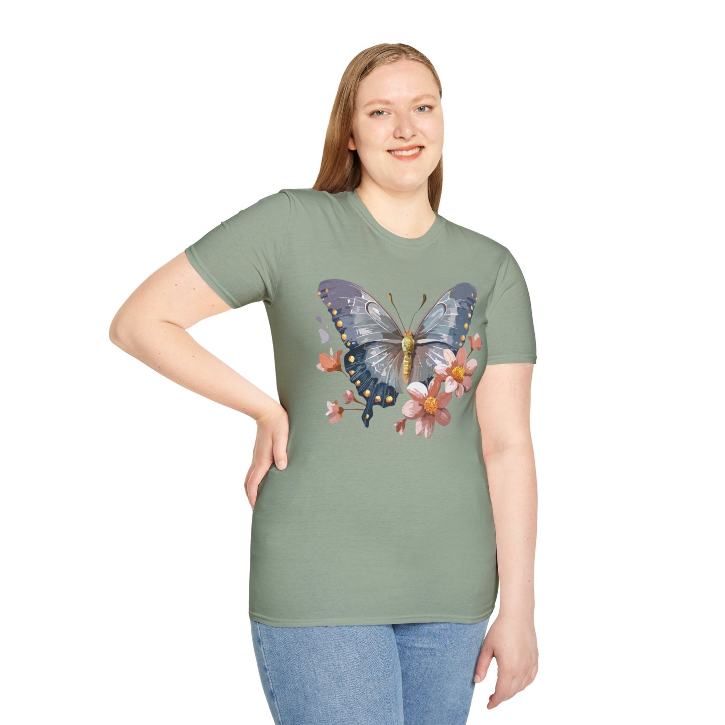 Butterfly Shirt, T Shirt with Butterfly, Monarch Shirt