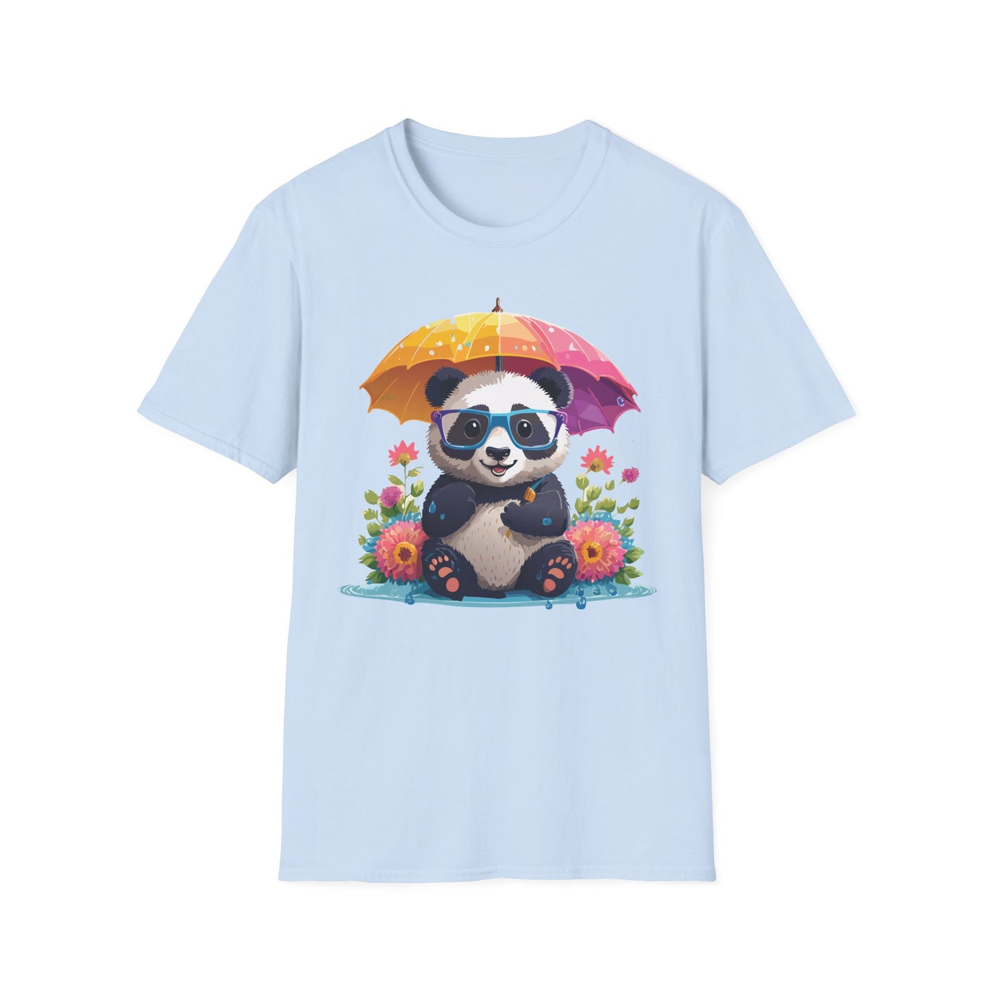 Panda Shirt, T Shirt with Panda, Animal Shirt, Tee Shirt with Animals