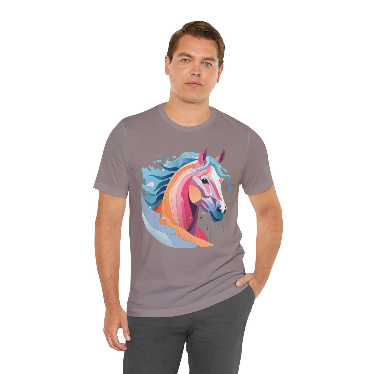 Unisex Animal Shirt, Tee Shirt with Animals, Art Design Tee Shirt, Wild Animals Shirt