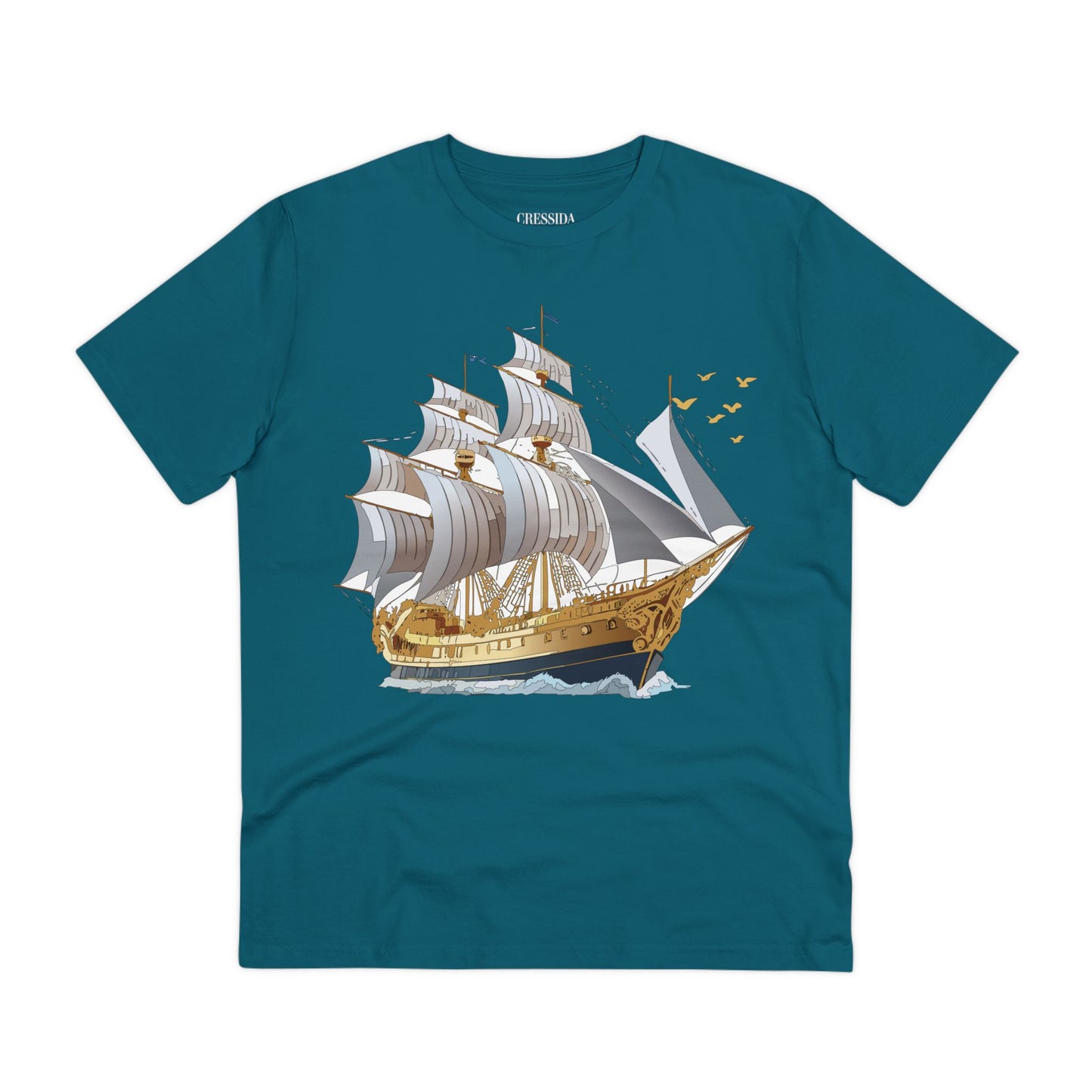 Organic T-shirt with Ship