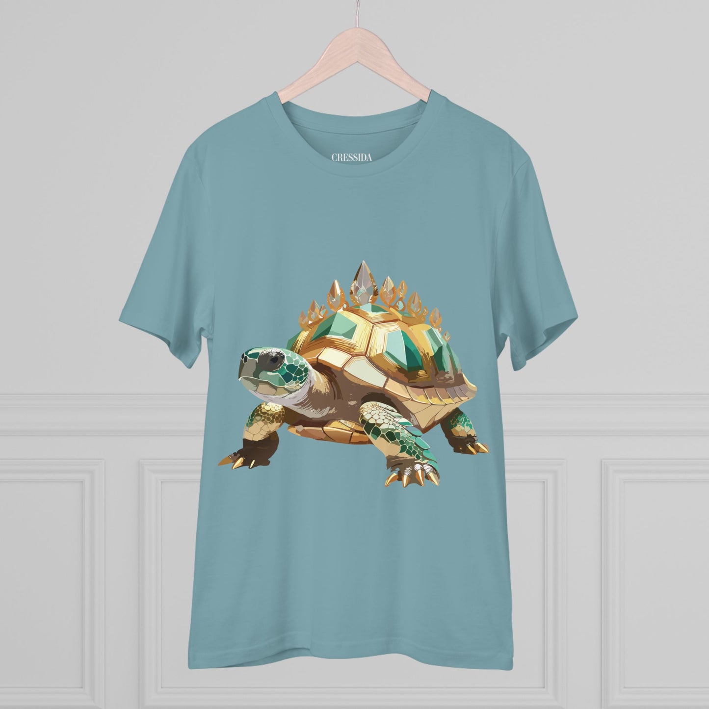 Organic T-shirt with Animals - Turtle