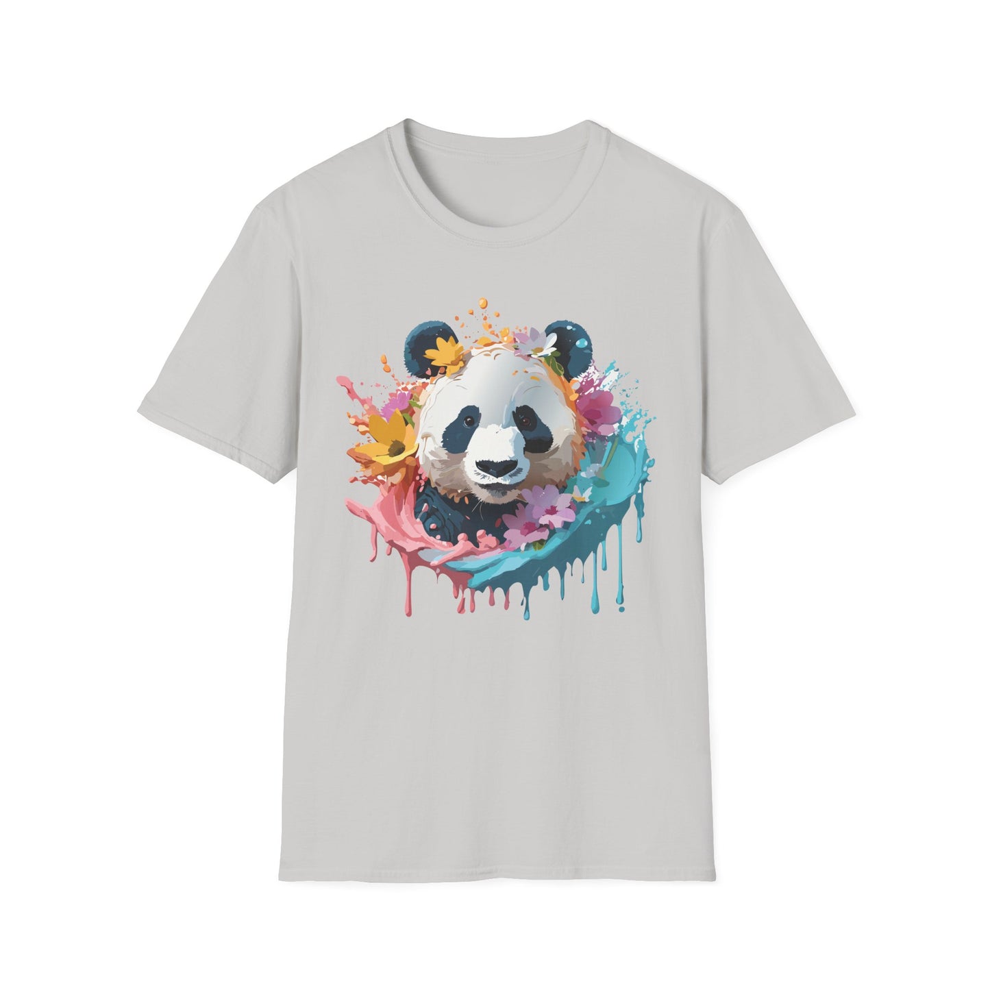 Panda Shirt, T Shirt with Panda, Animal Shirt, Tee Shirt with Animals