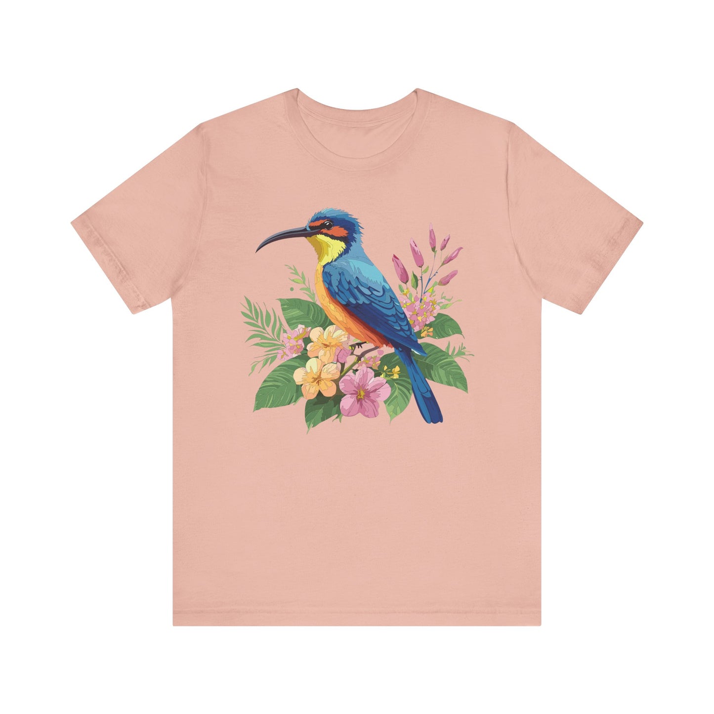 Unisex Animal Shirt, Tee Shirt with Animals, Art Design Tee Shirt, Wild Animals Shirt