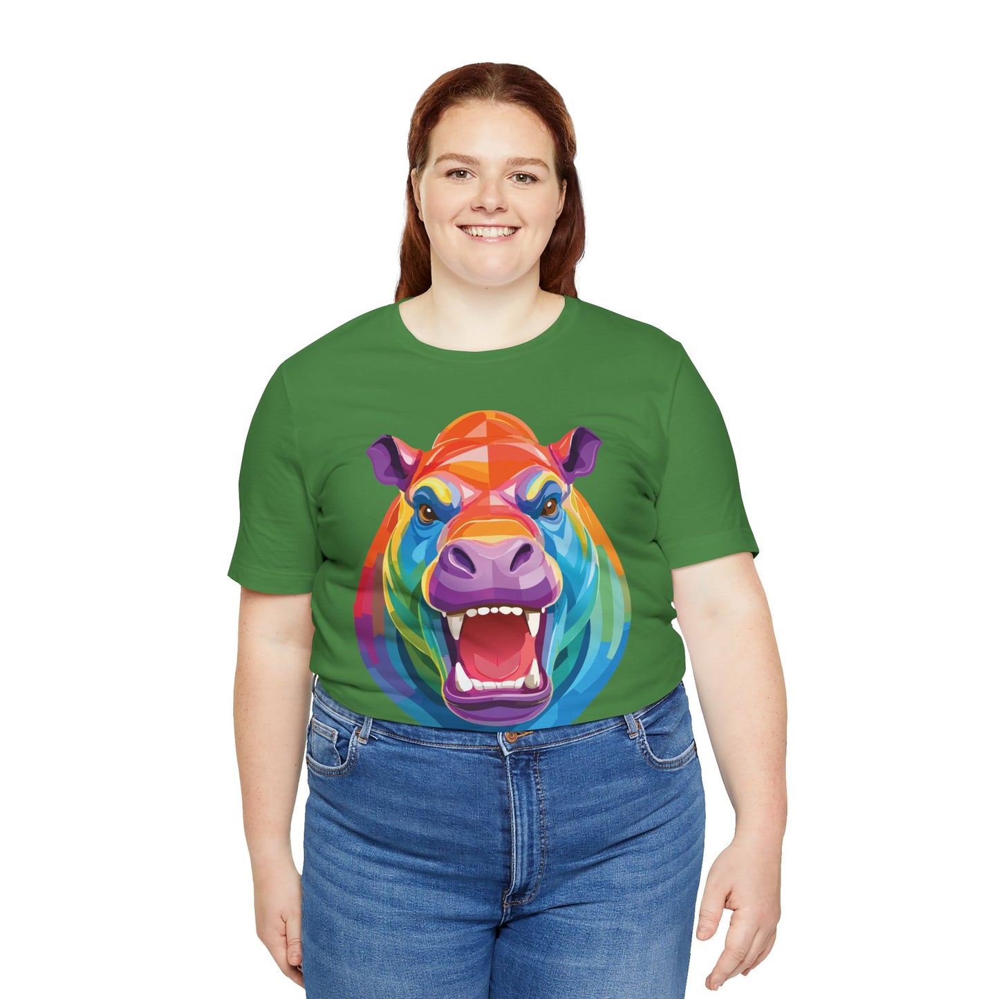 Unisex Animal Shirt, Tee Shirt with Animals, Art Design Tee Shirt, Wild Animals Shirt