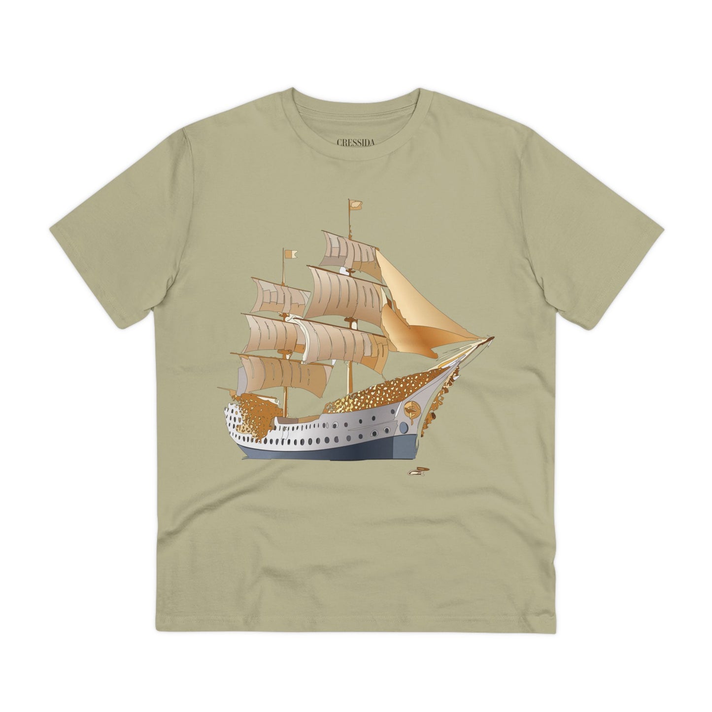 Organic T-shirt with Ship