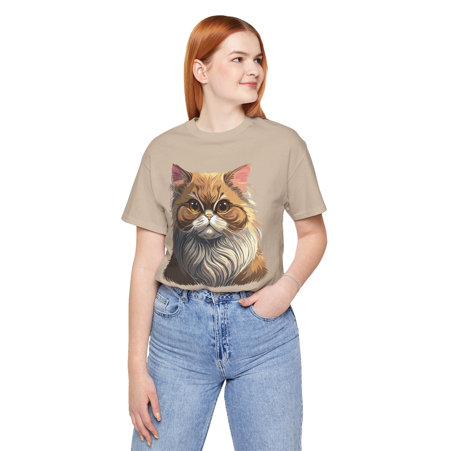 Unisex Animal Shirt, Tee Shirt with Animals, Art Design Tee Shirt, Wild Animals Shirt