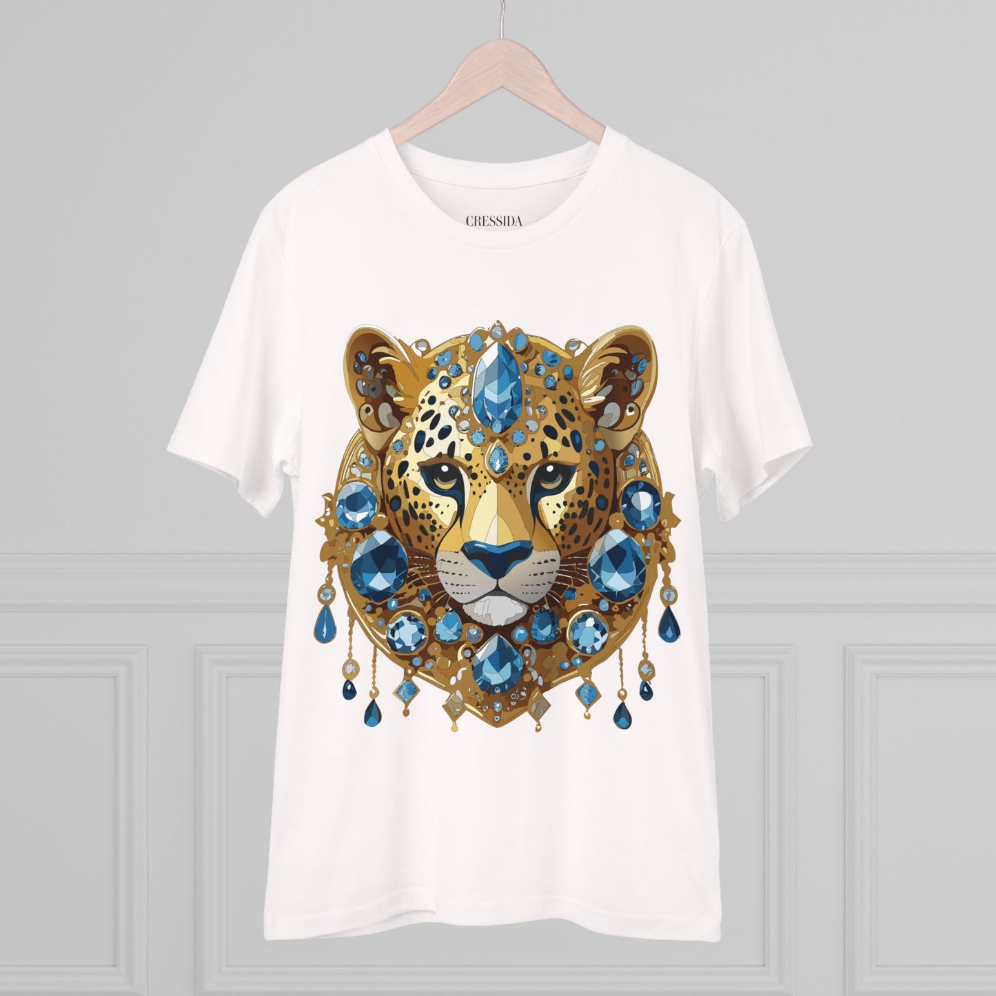 Organic T-shirt with Animals - Cheetah