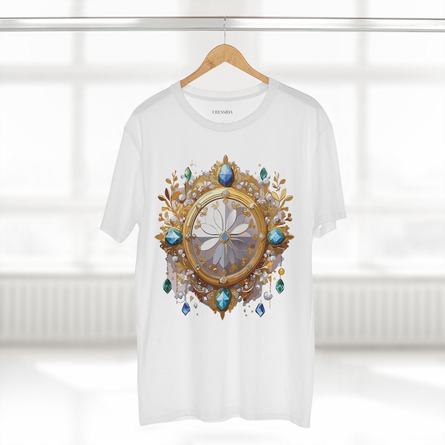 Medallion Shirt, Shirt with Medallion, Tee Shirt with Medal