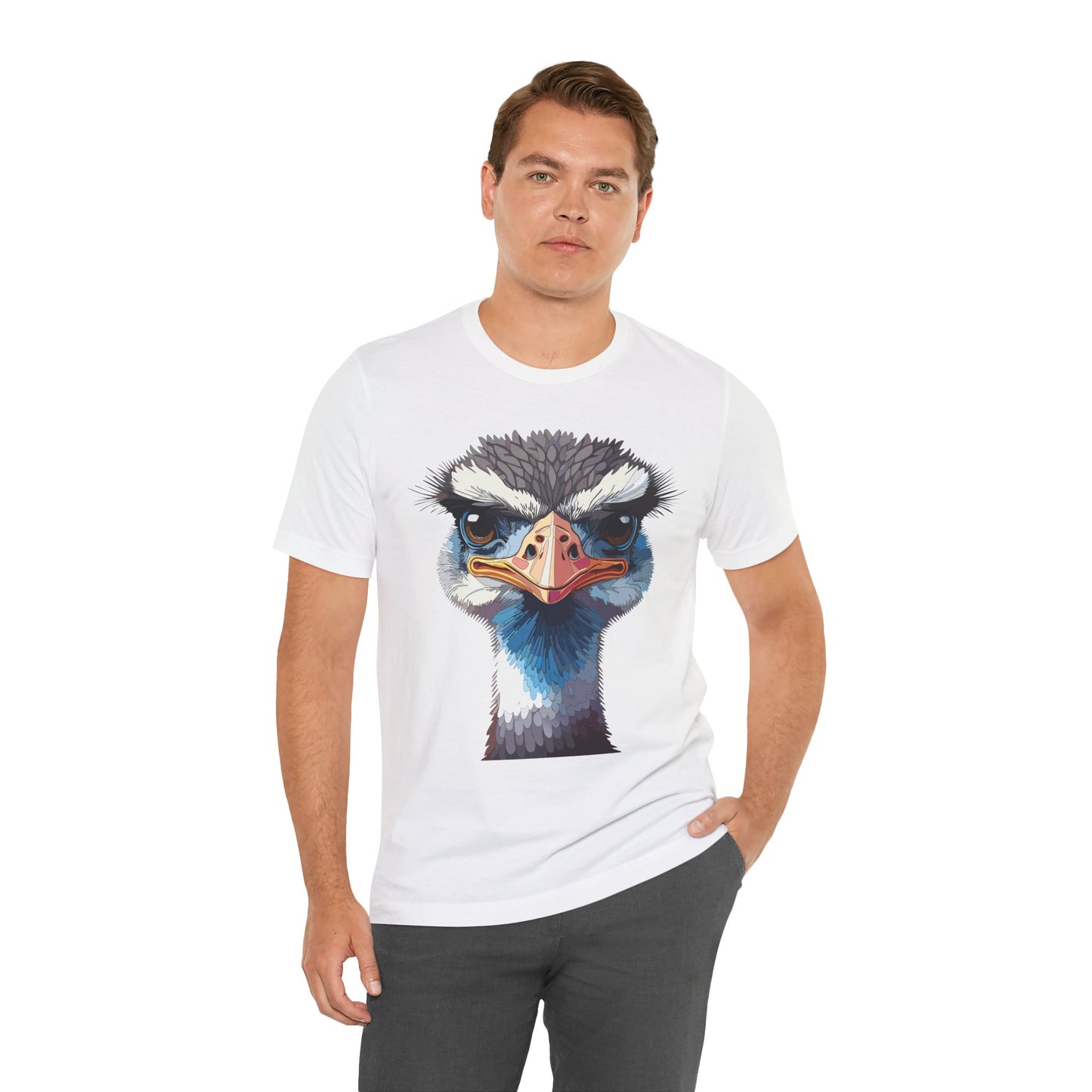 Unisex Animal Shirt, Tee Shirt with Animals, Art Design Tee Shirt, Wild Animals Shirt