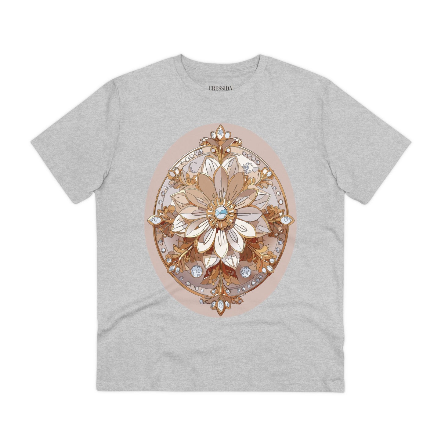 Organic T-shirt with Flower