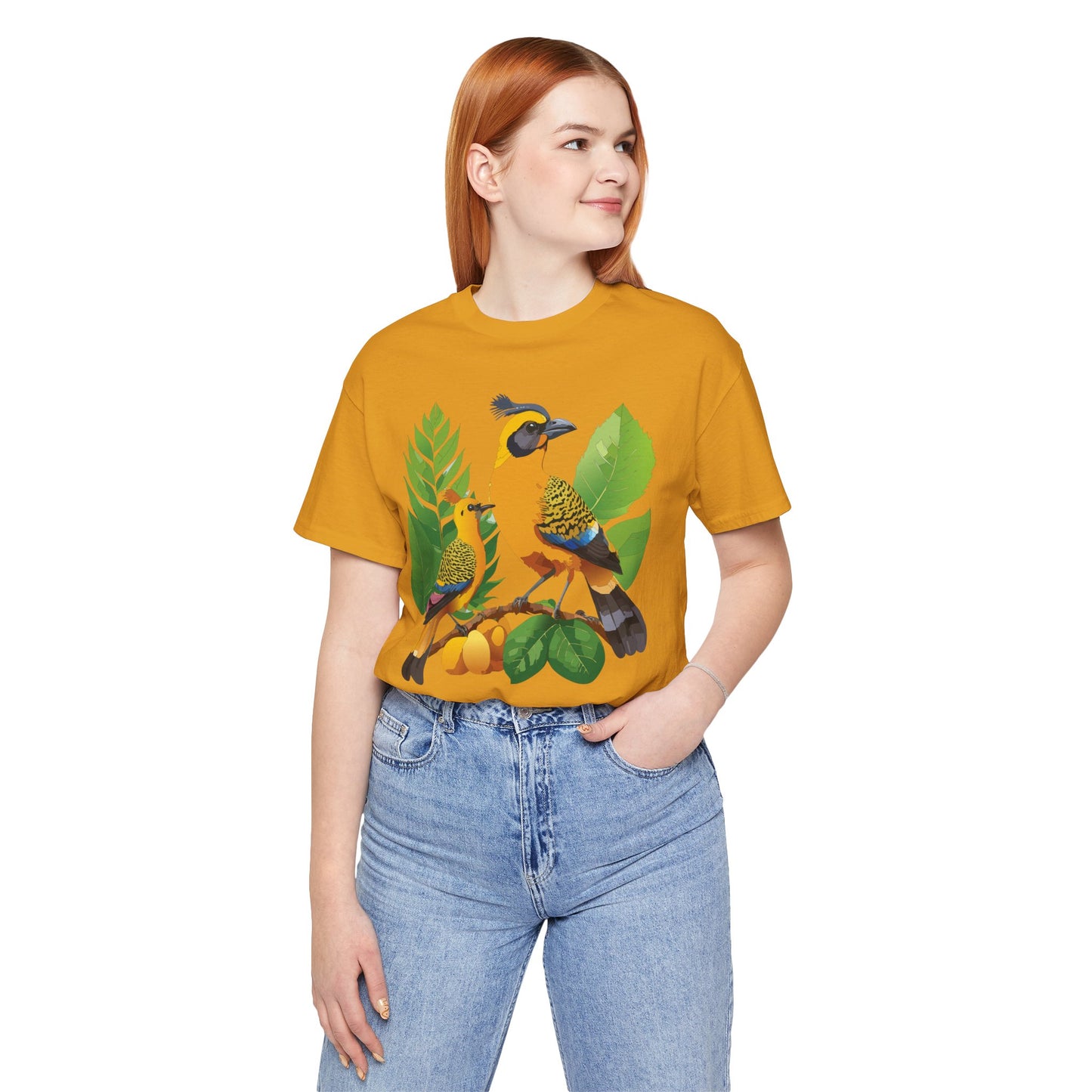 Unisex Animal Shirt, Tee Shirt with Animals, Art Design Tee Shirt, Wild Animals Shirt